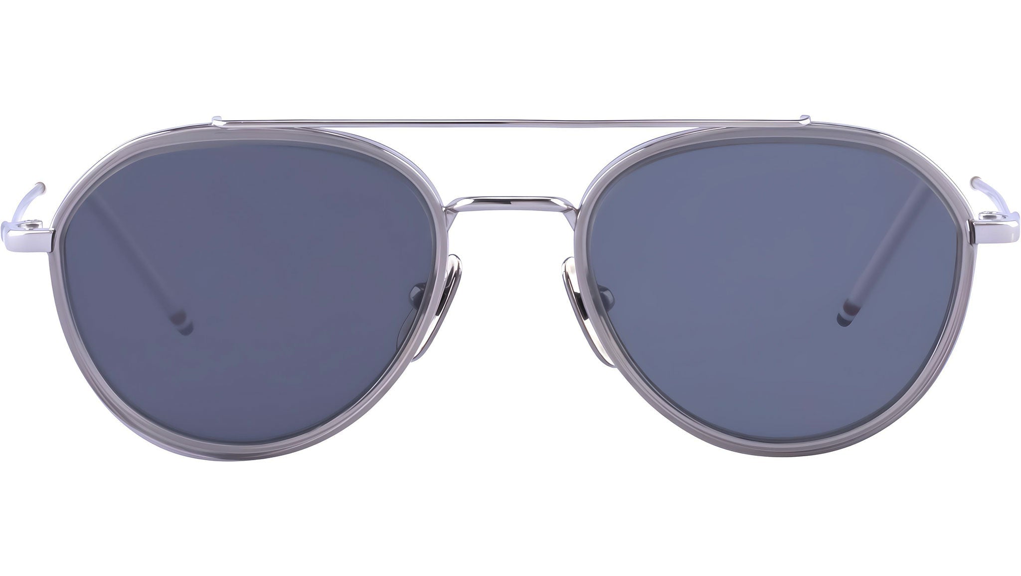 Occhiali THOM BROWNE UES801A Smoke grey silve titanium