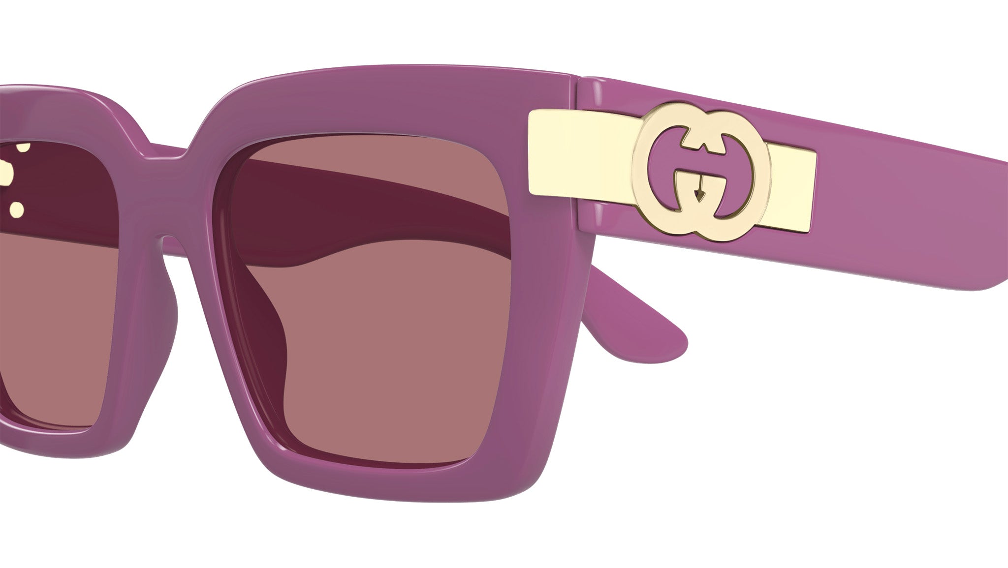 Occhiali da sole GUCCI GG1689S Matte pearl violet