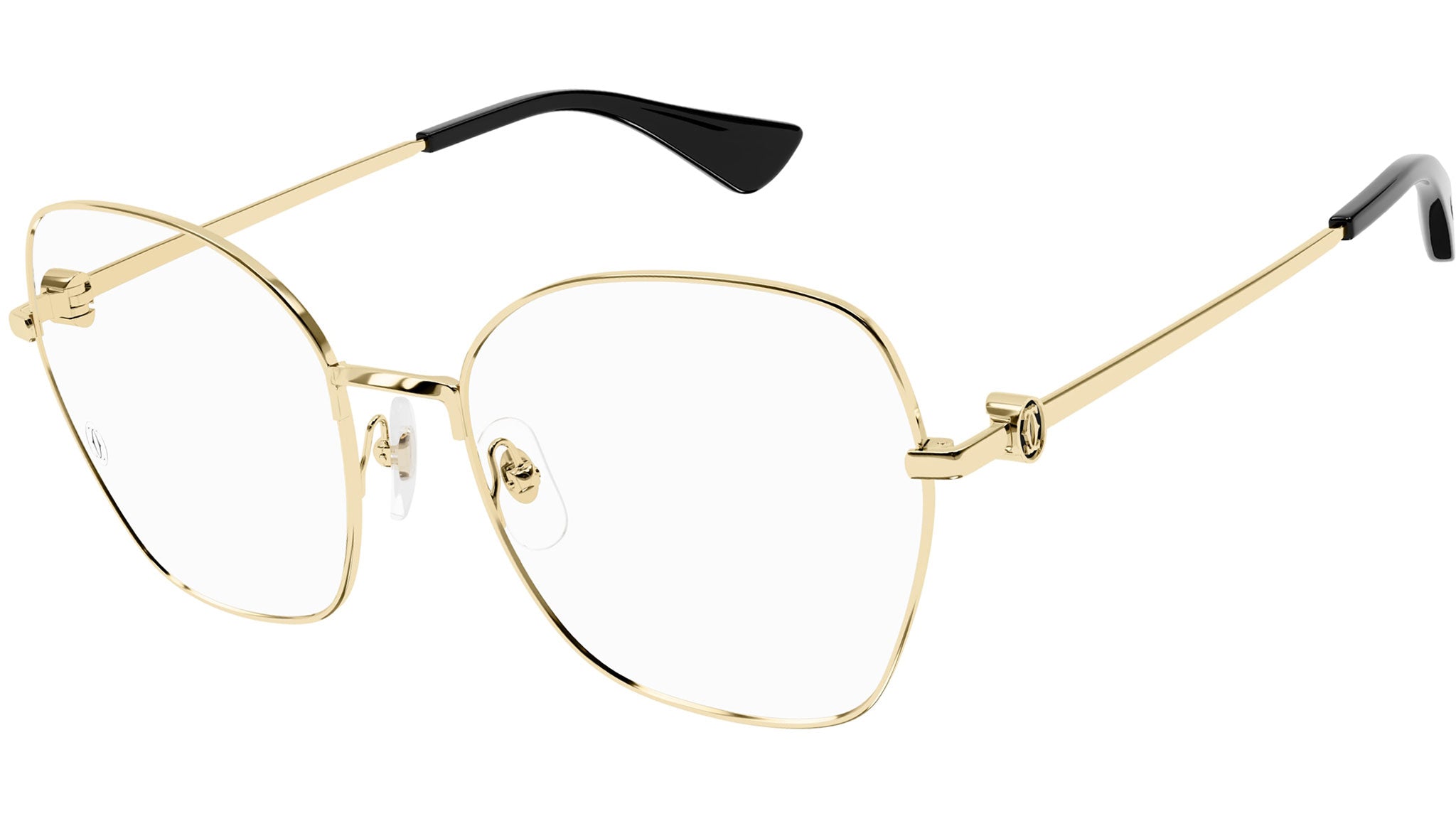 Occhiali da vista CARTIER CT0413O Smooth golden finish