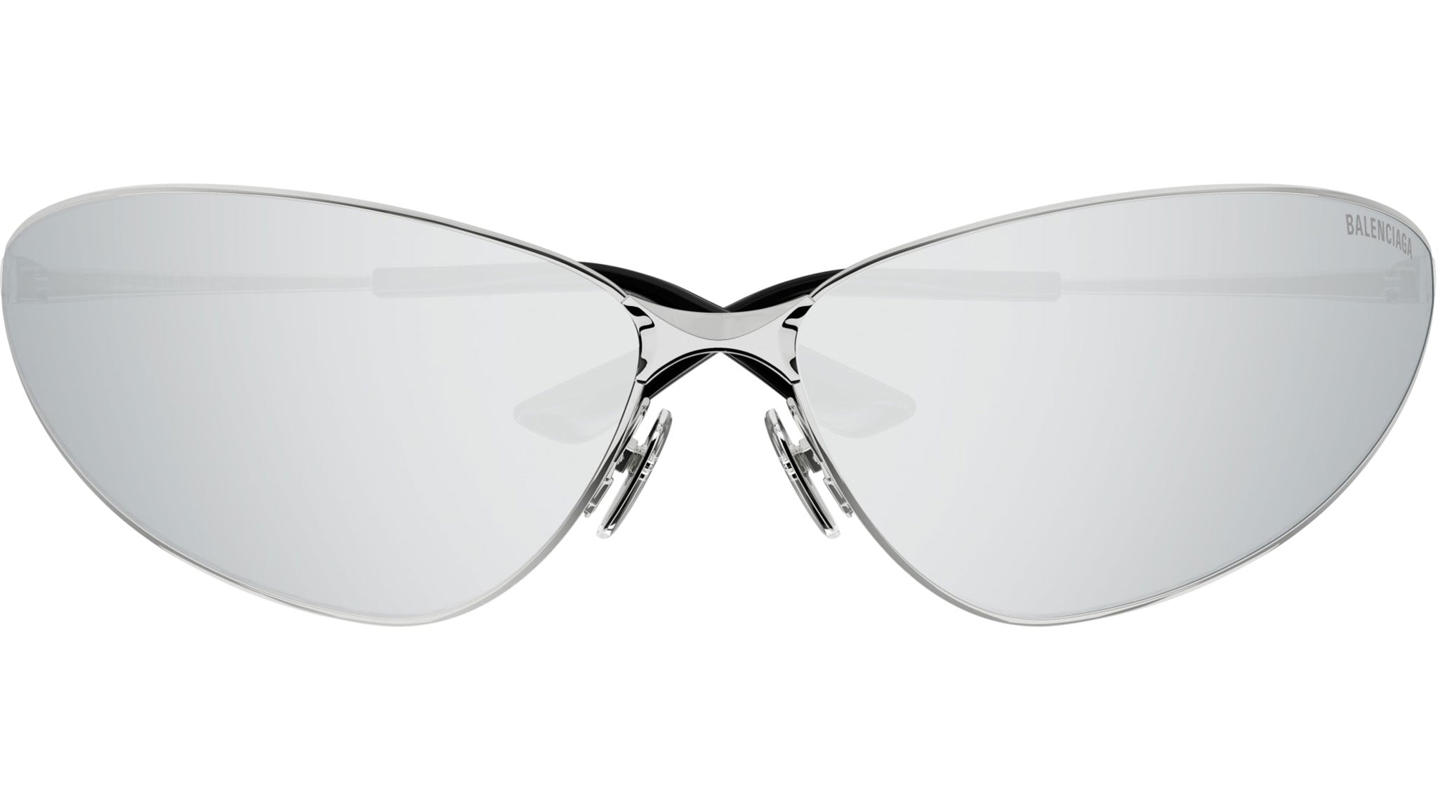 Occhiali da sole BALENCIAGA BB0315S Shiny silver