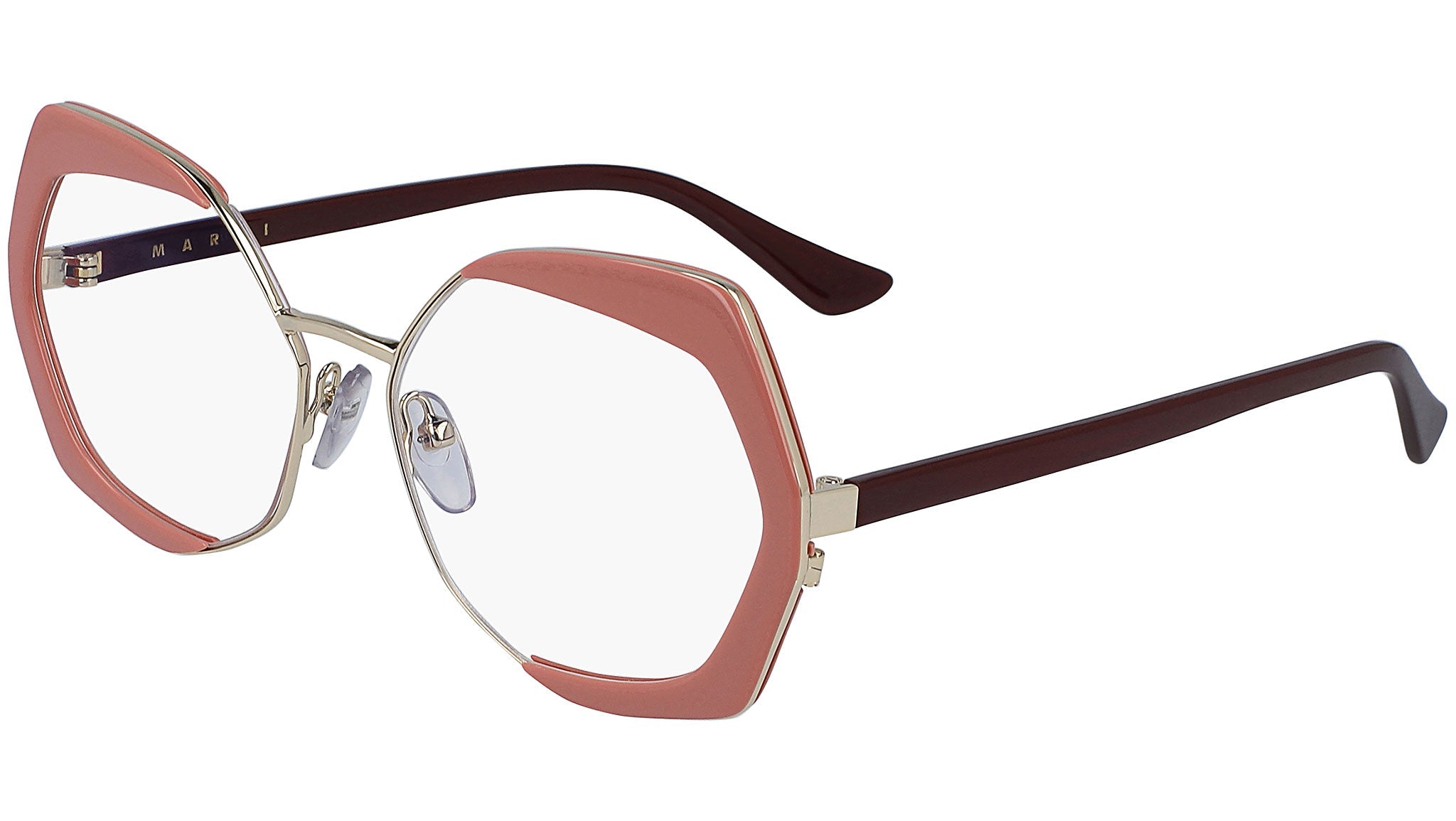 occhiali da vista MARNI ME2628 Shiny gold + pink solid