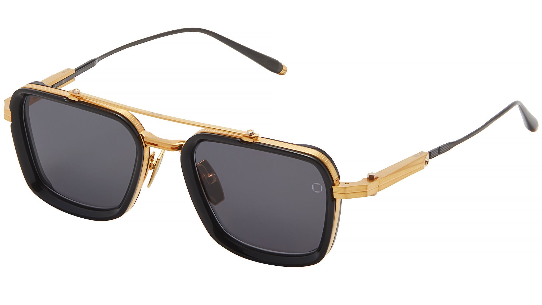 Occhiali AKONI Solis Brushed gold black