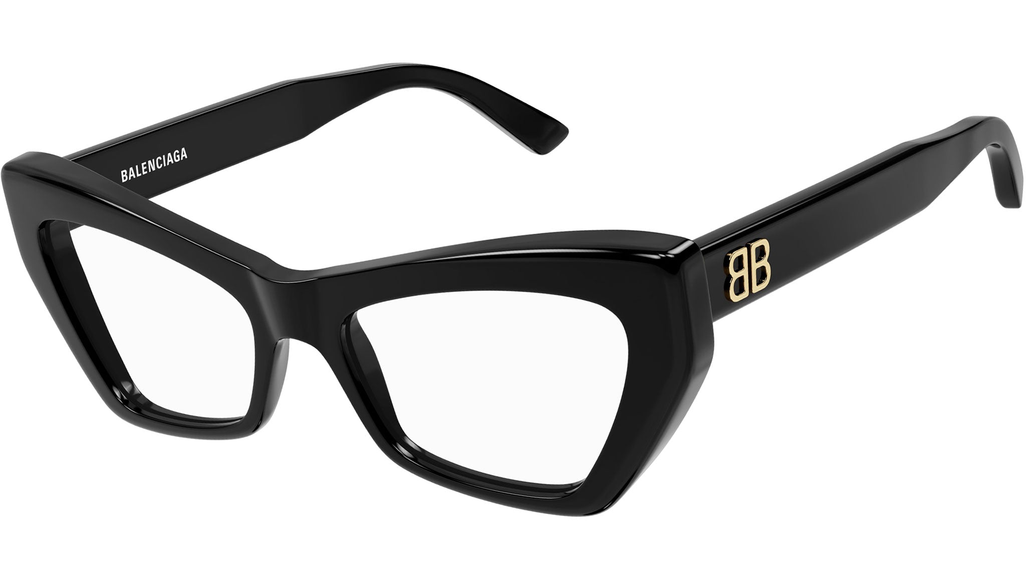 Occhiali da vista BALENCIAGA BB0296O Shiny solid black