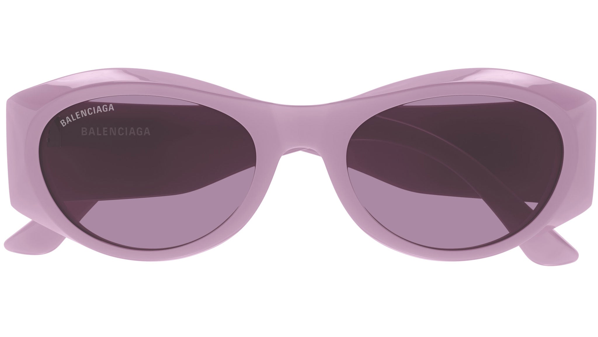 Occhiali da sole BALENCIAGA BB0396SK Shiny super milky creamy lavender