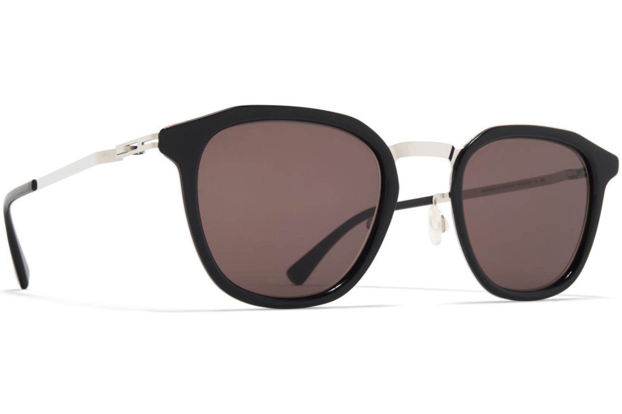 Occhiali da sole MYKITA PAVI A81 Shiny Silver Black