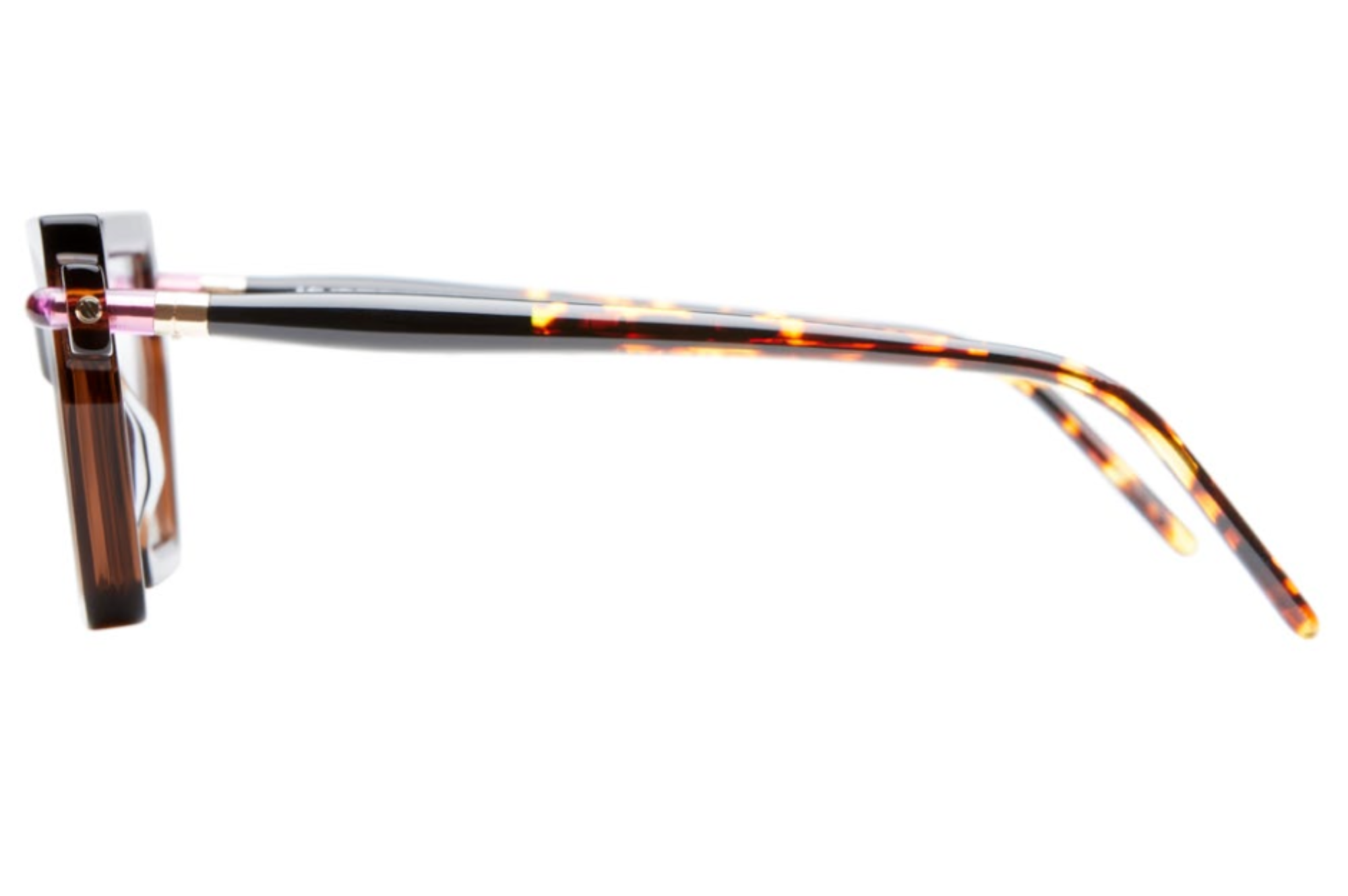 Occhiali da vista KUBORAUM P26 Trasparent Dark Brown