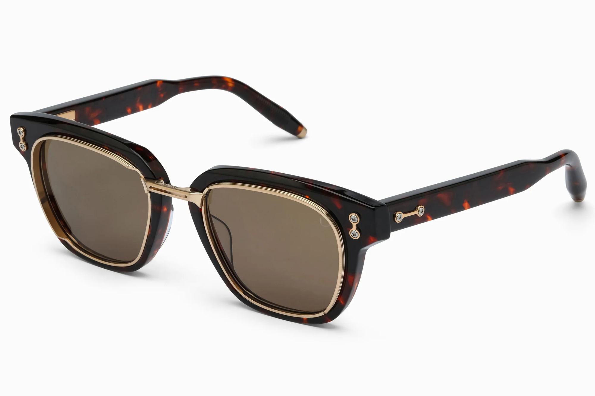 Occhiali da sole AKONI APOLLO MOLDED Havana