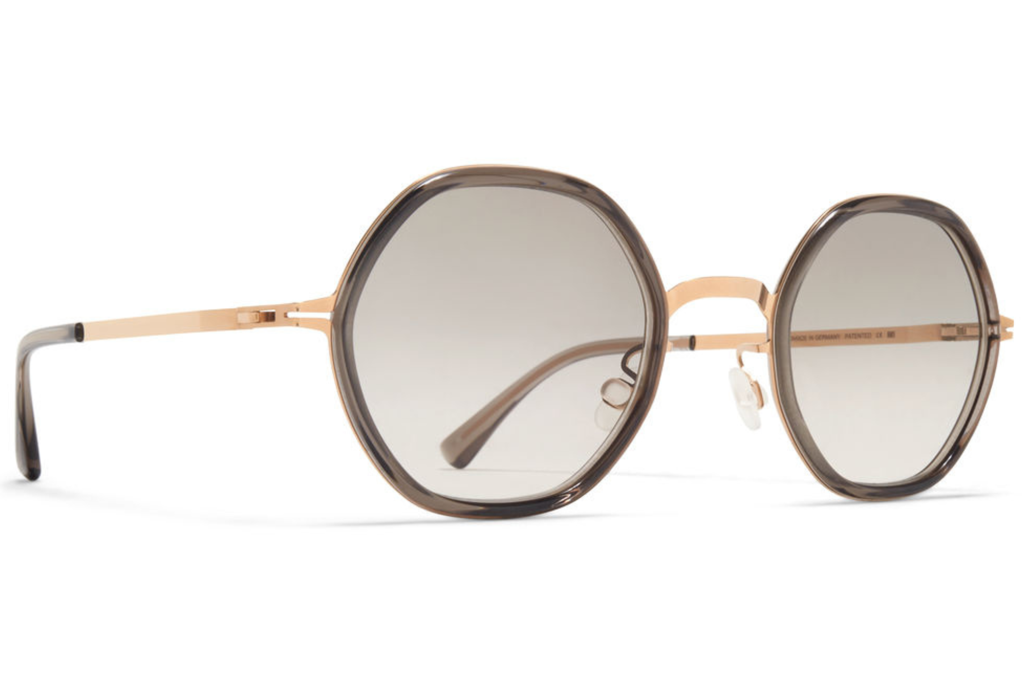 Occhiali da sole MYKITA ALYA A83-Champagne Gold Clear Ash