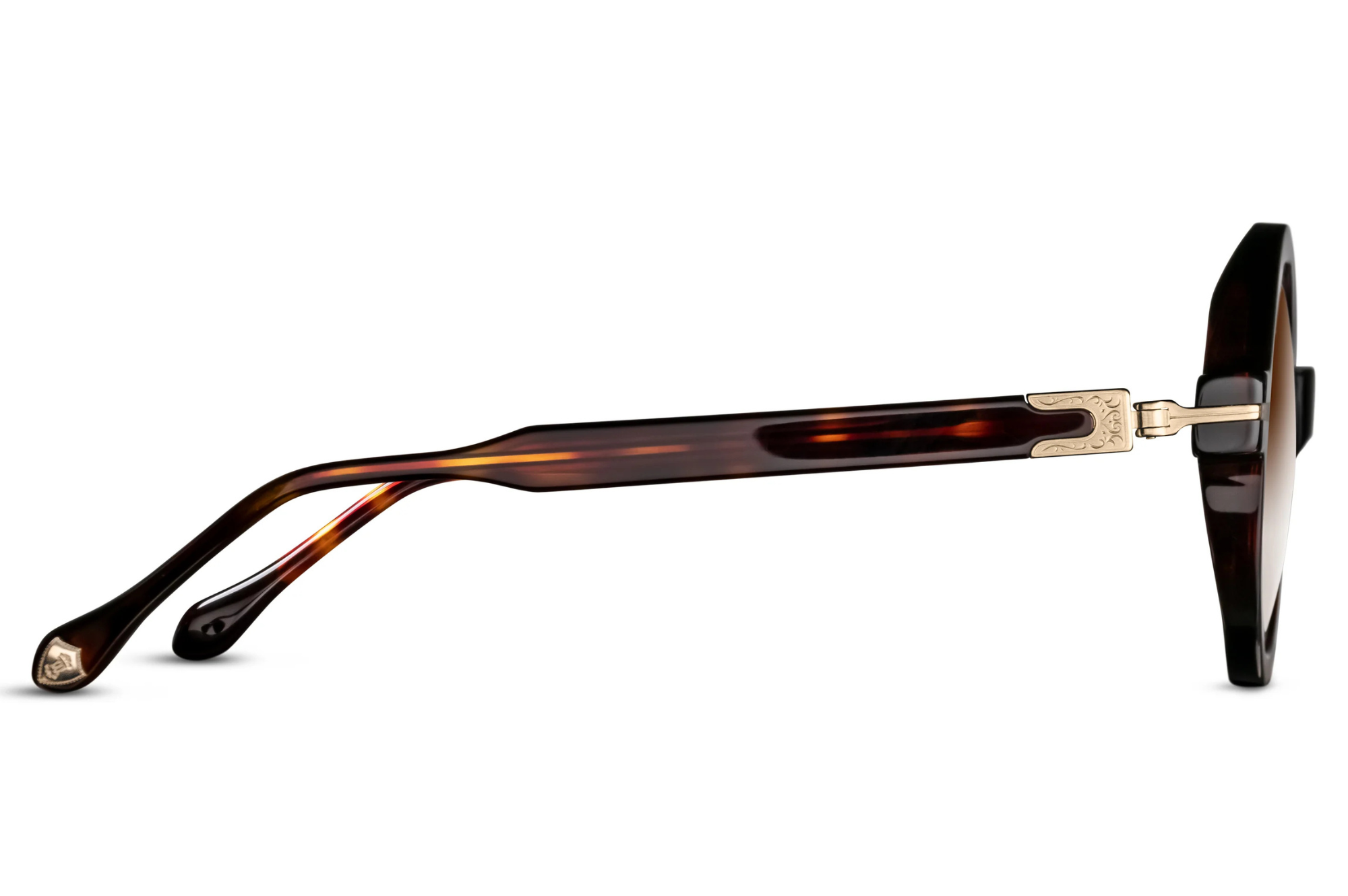 Occhiali da sole MATSUDA M2059 Dark Tortoise - Brushed Gold