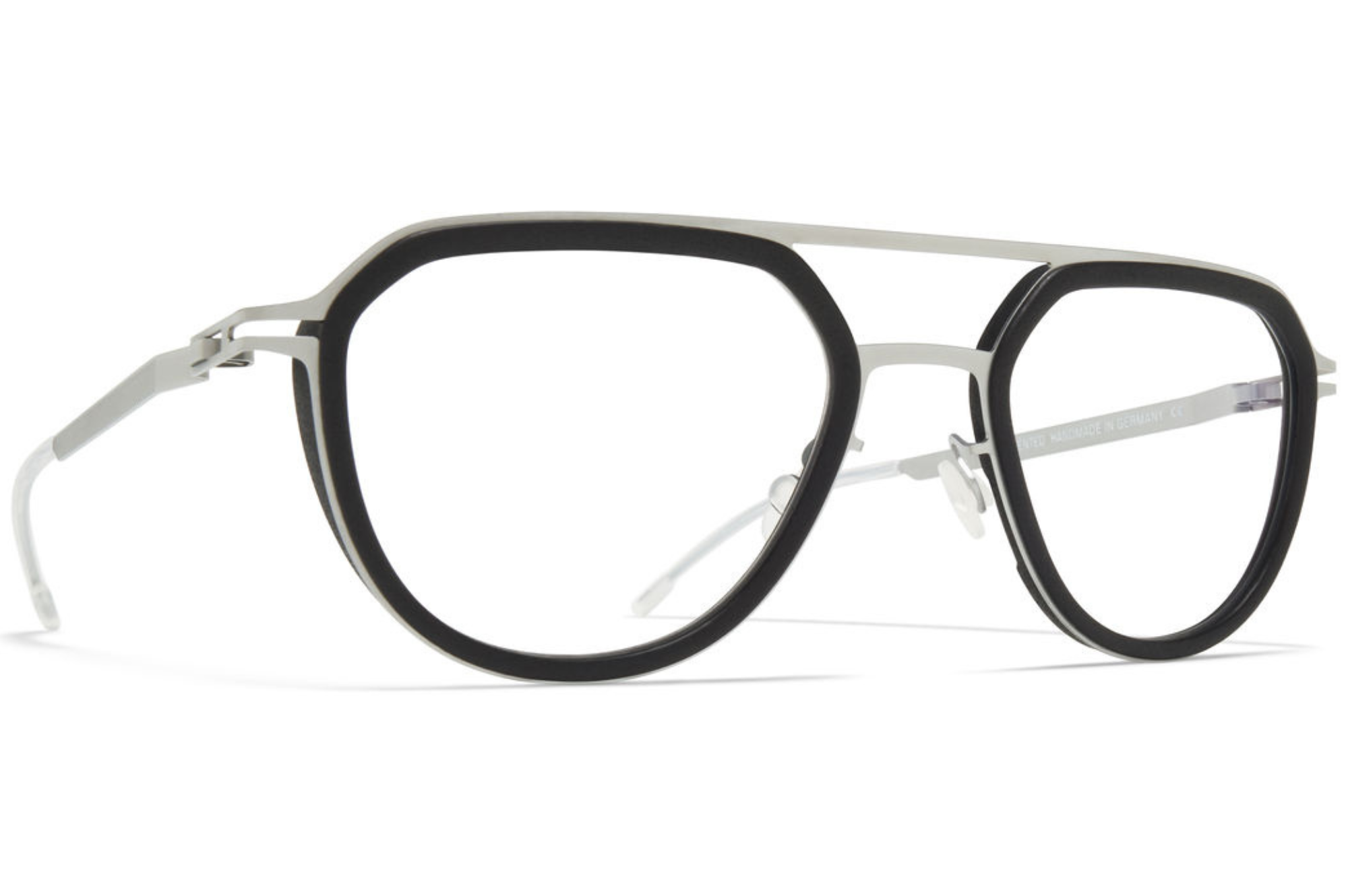 Occhiali da vista Mykita ML17 MH79-Leica Silver Pitch Black