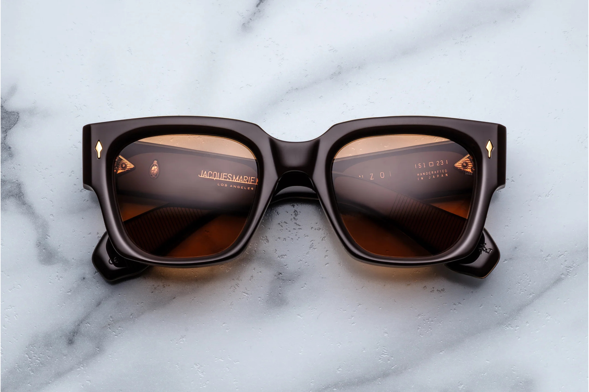 Occhiali da sole Jacques Marie Mage Enzo Walnut