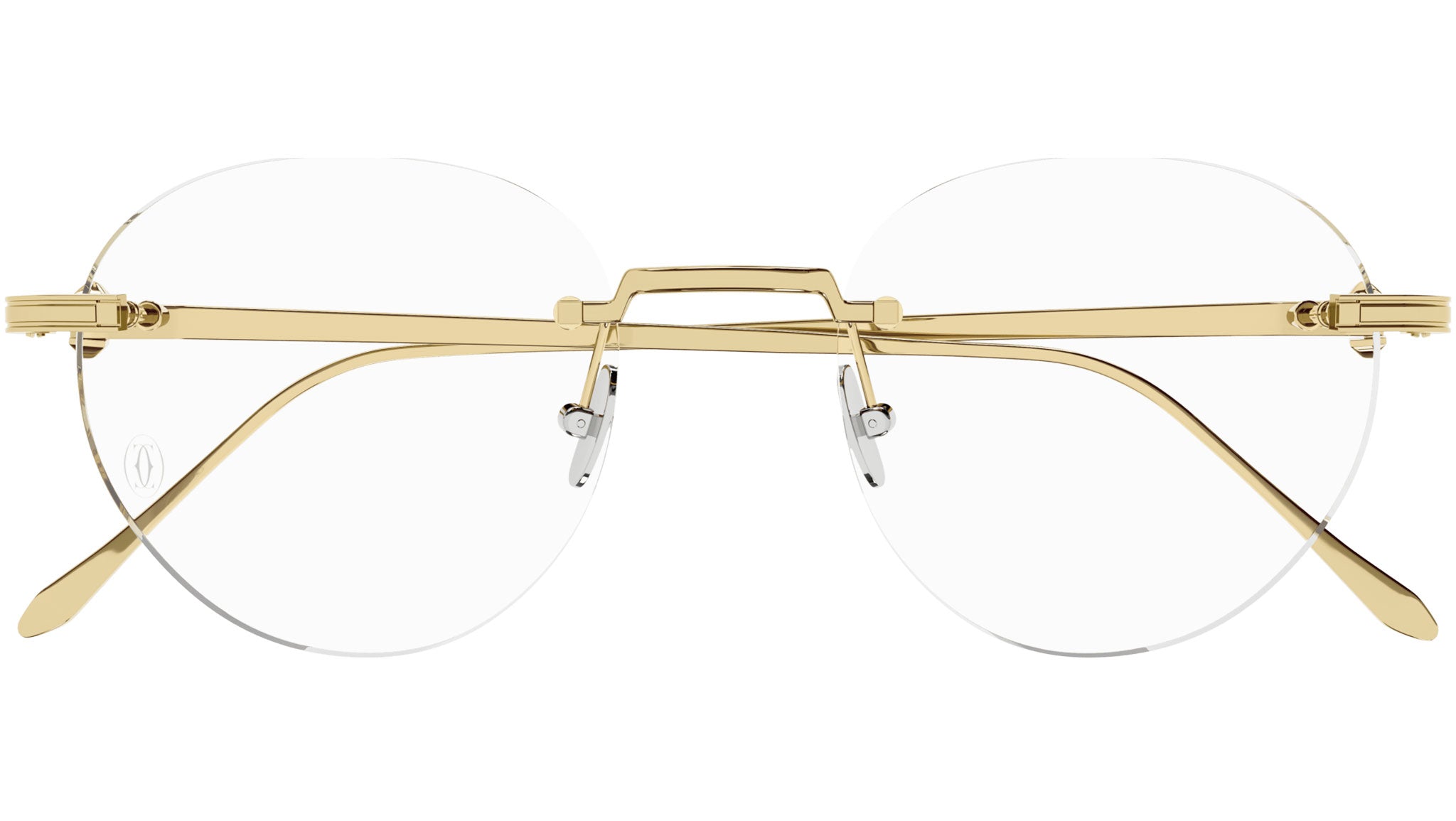 Occhiali da vista CARTIER CT0342O Smooth golden finish
