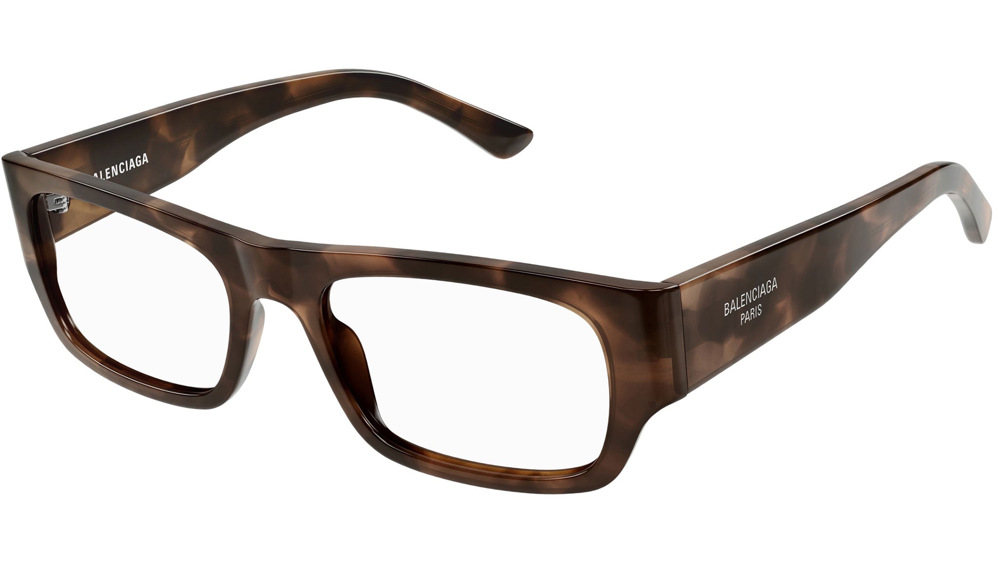 Occhiali da vista BALENCIAGA BB0370O Shiny brown havana