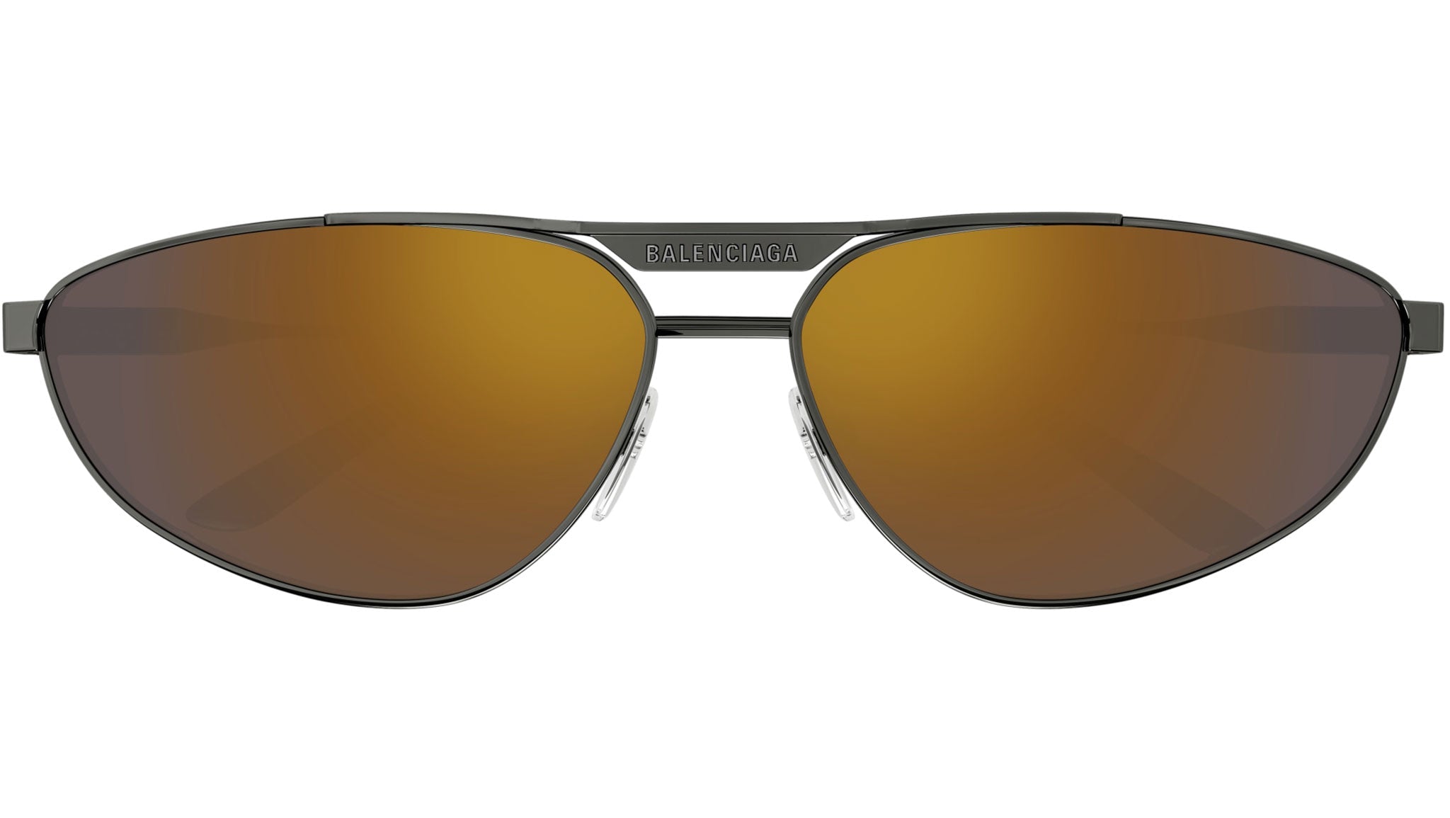 Occhiali da sole BALENCIAGA BB0417S Shiny dark ruthenium