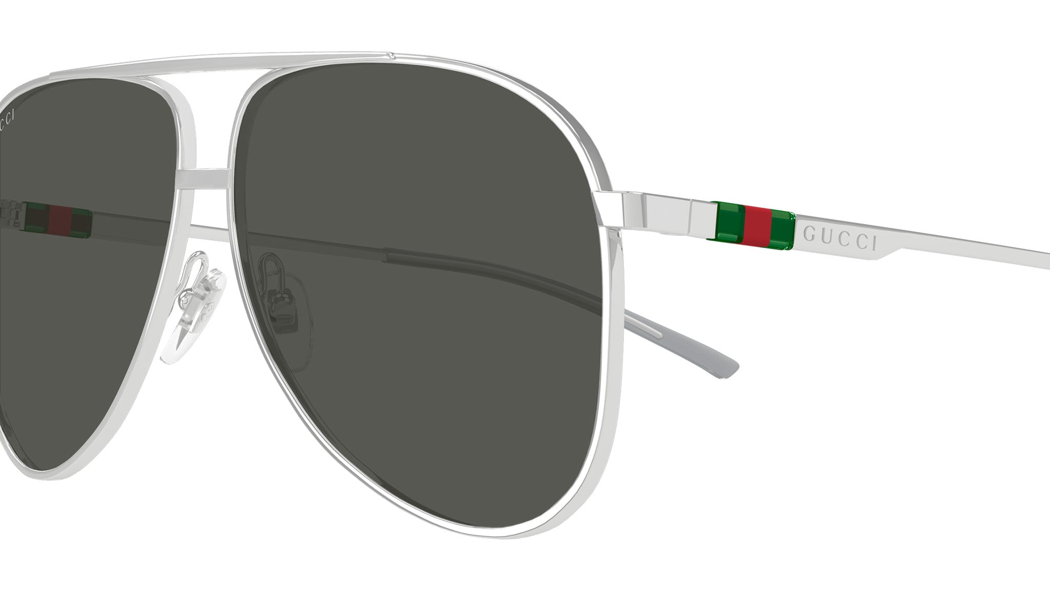 Occhiali da sole GUCCI GG1677S Shiny silver