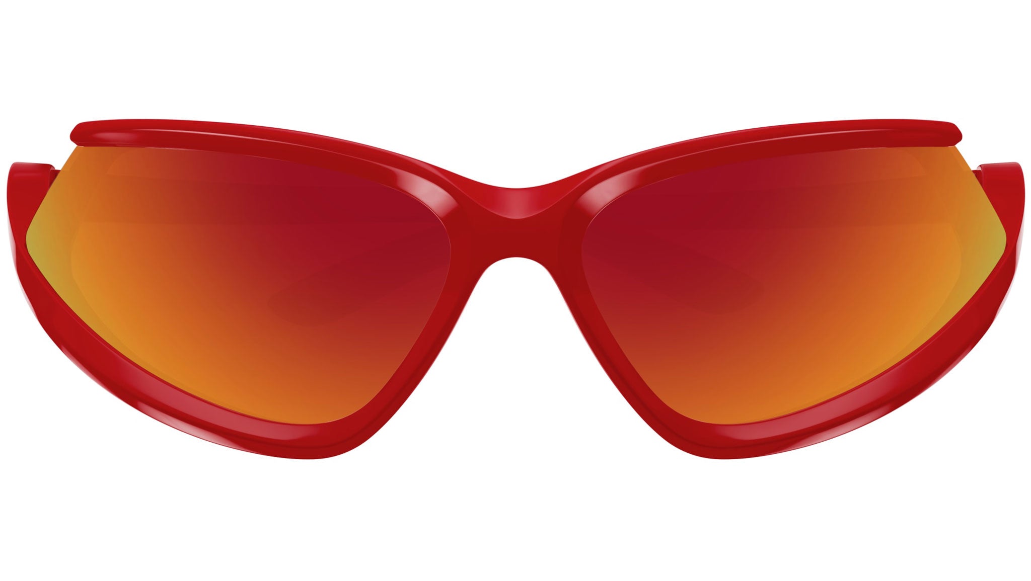 Occhiali da sole BALENCIAGA BB0289S Shiny solid red