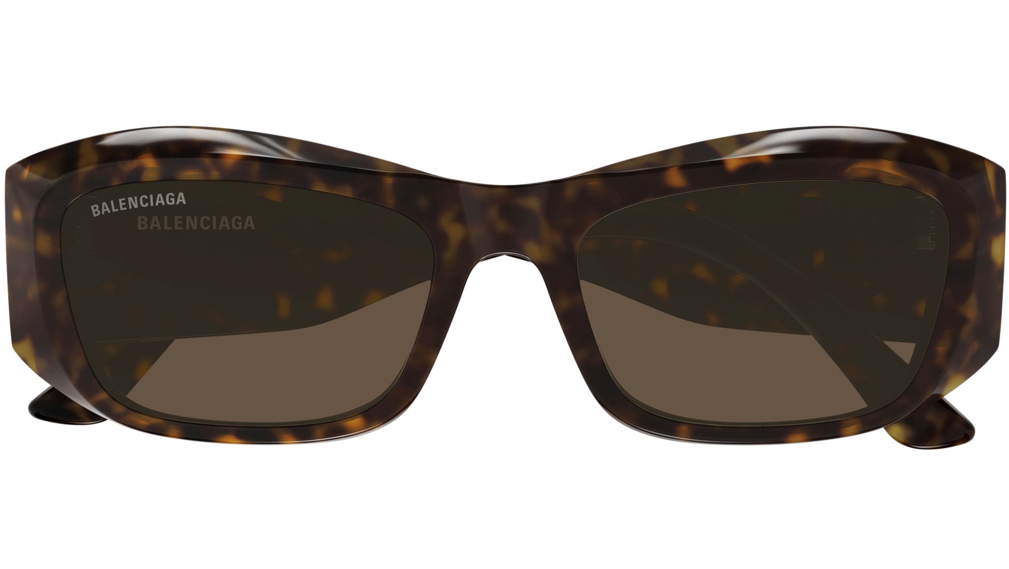 Occhiali da sole BALENCIAGA BB0397SA Shiny dark havana