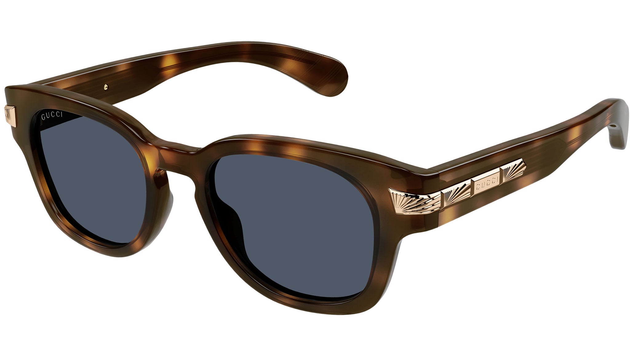 Occhiali da sole GUCCI GG1518S Shiny medium havana