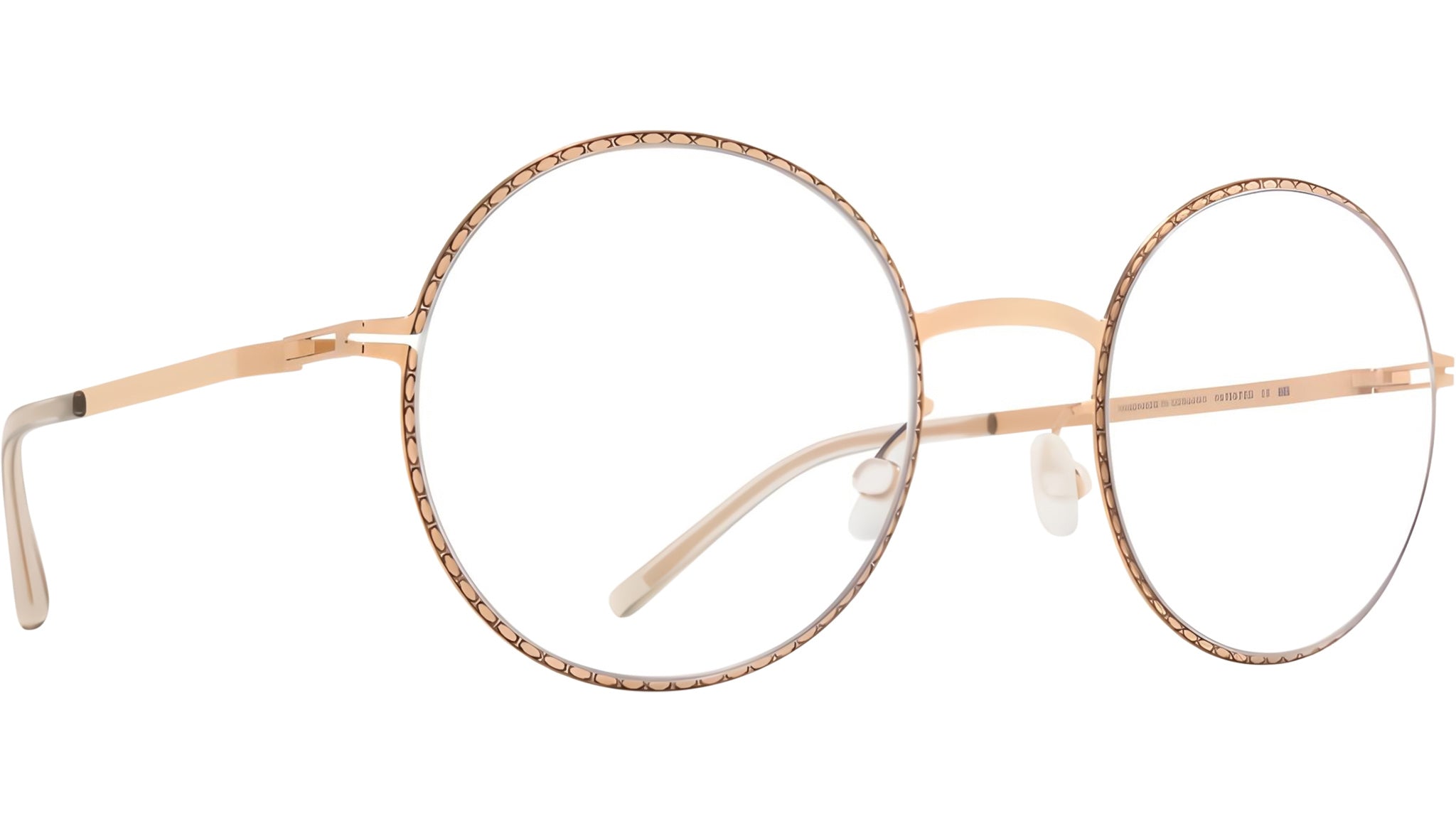 Occhiali da vista MYKITA LALE Champagne gold black