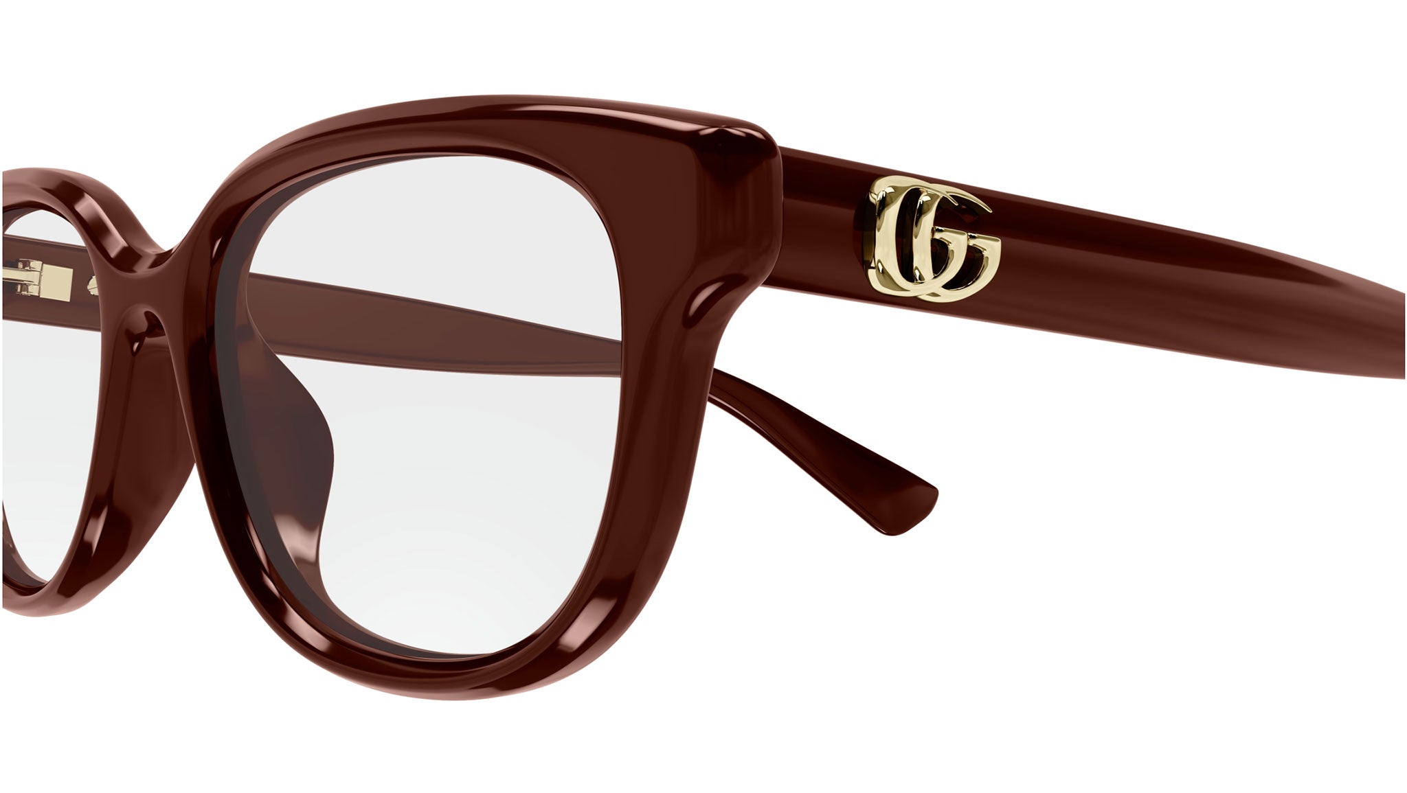 Occhiali da vista GUCCI GG1833OK Shiny solid burgundy