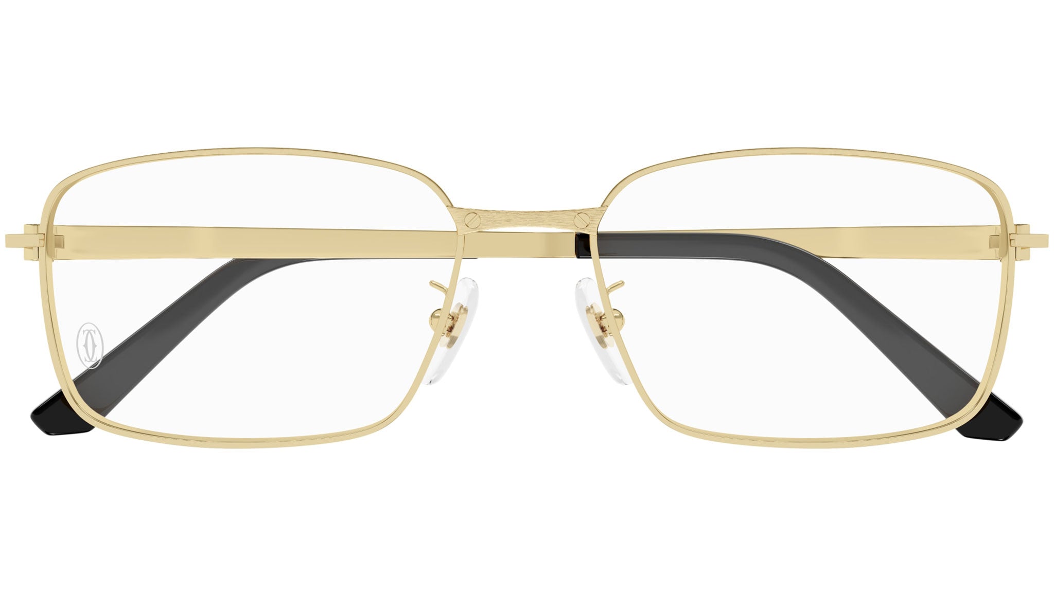 Occhiali da vista CARTIER CT0555OA Smooth and brushed golden finish