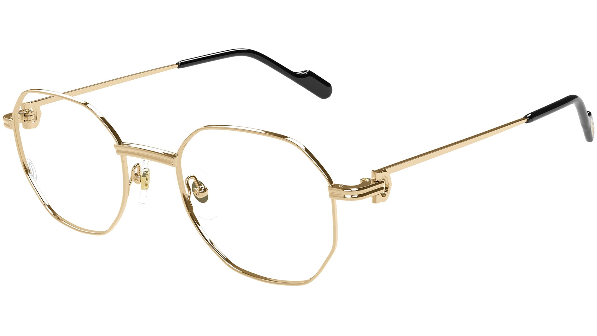 Occhiali da vista CARTIER CT0500O Smooth golden finish