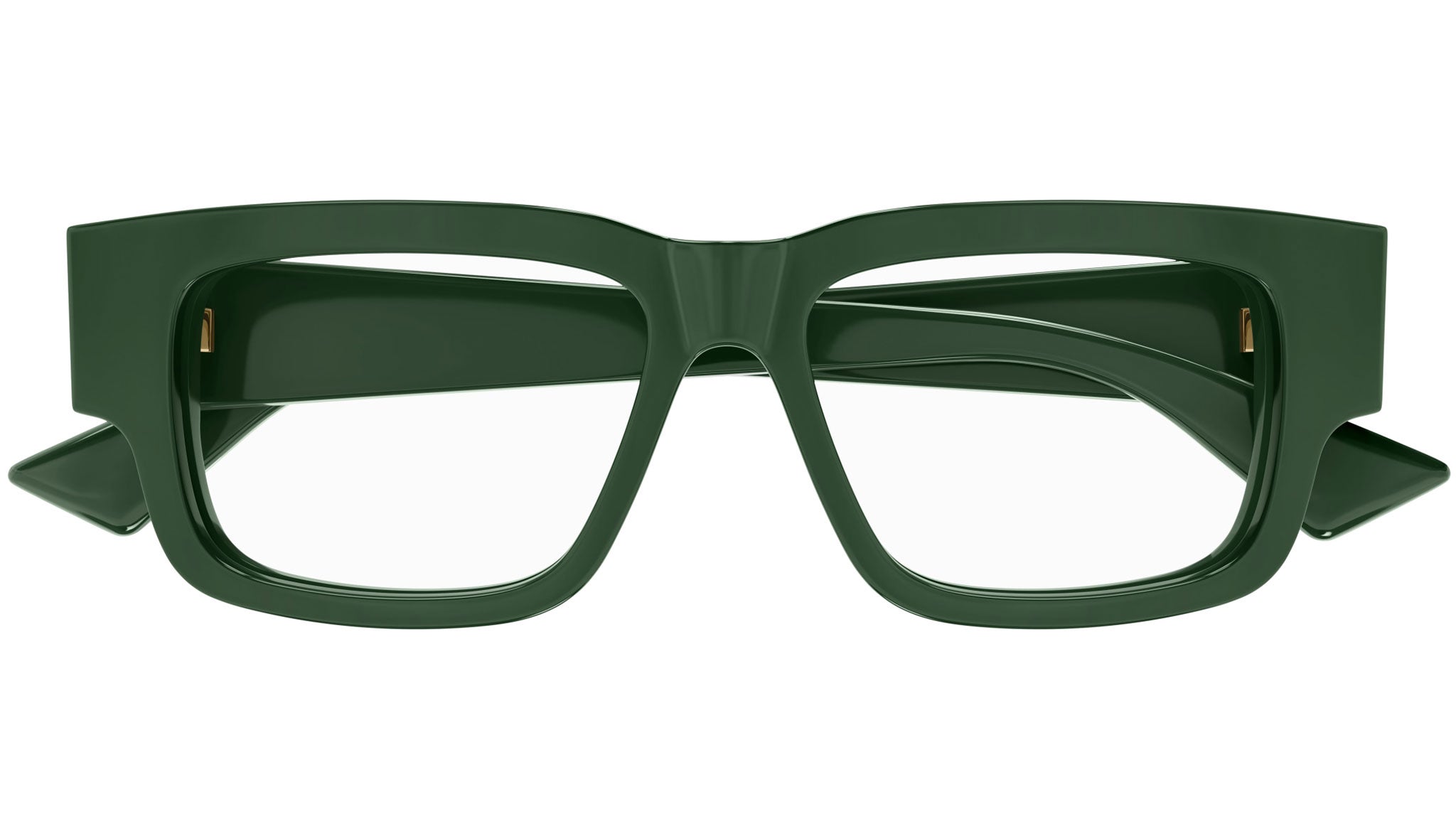 Occhiali da vista BOTTEGA VENETA BV1280O Shiny solid dark green