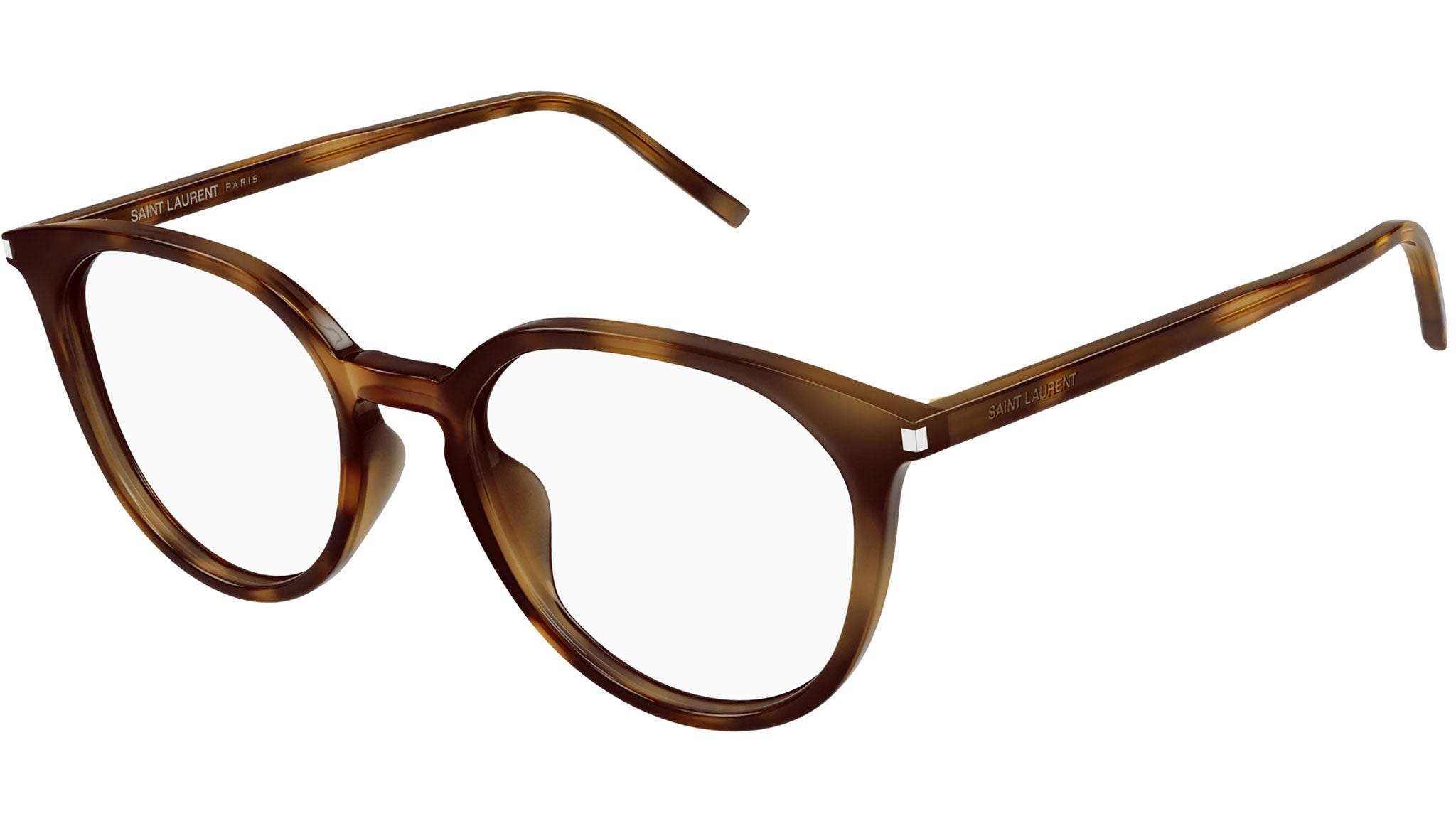 Occhiali da vista SAINT LAURENT SL681/F Shiny medium havana