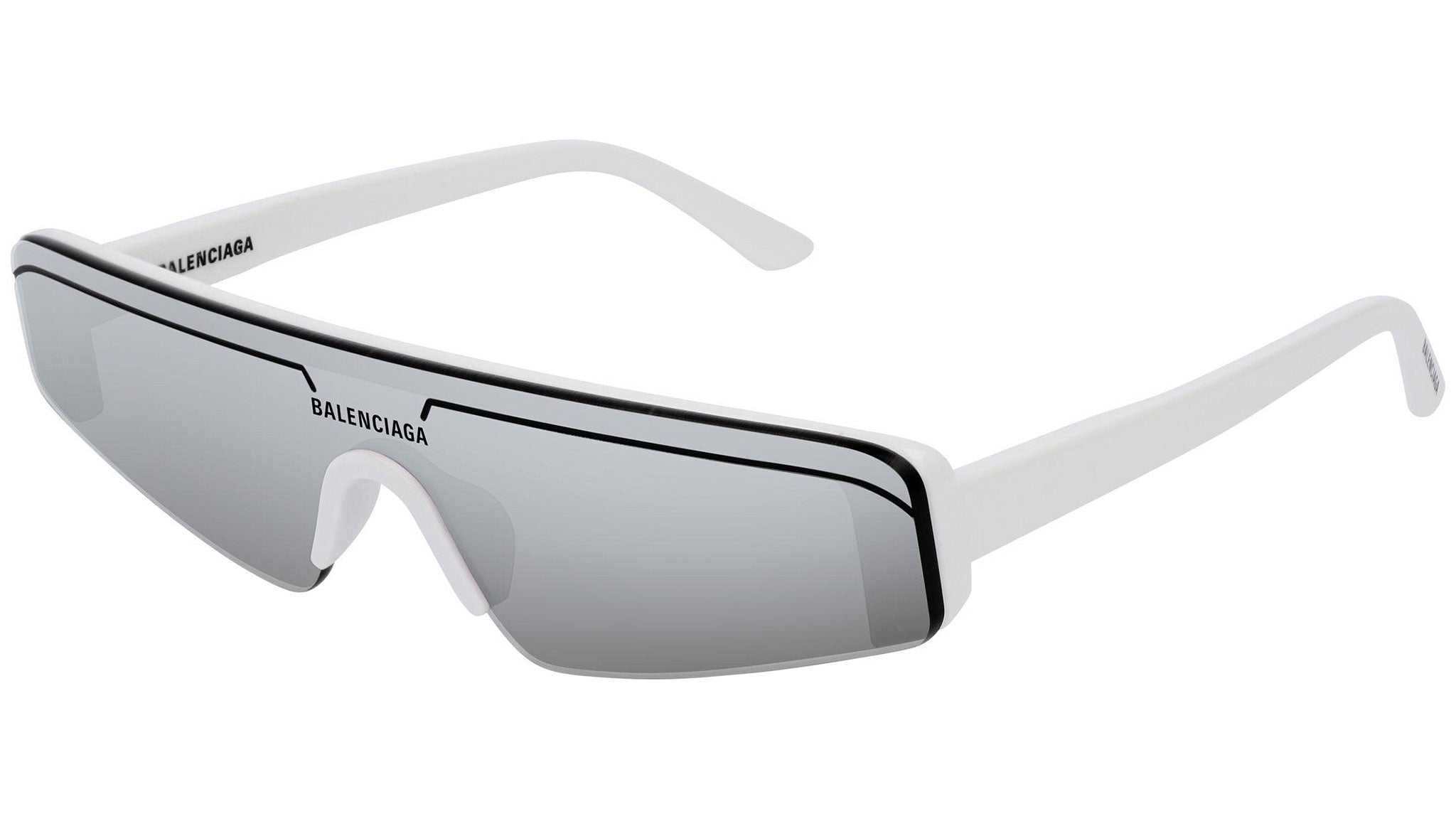 Occhiali da sole BALENCIAGA BB0003S Shiny solid white