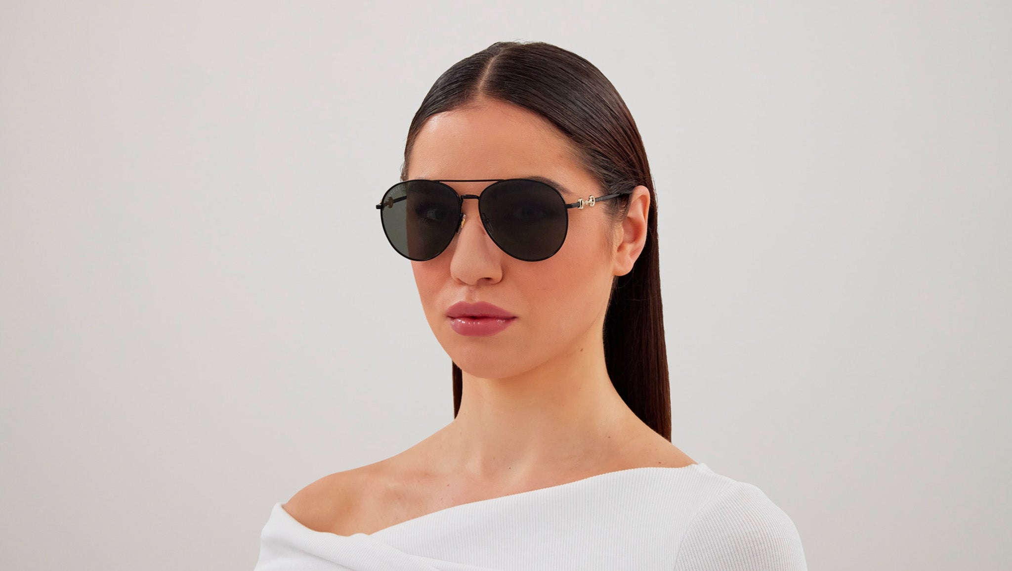 Occhiali da sole GUCCI GG1698S Shiny solid black