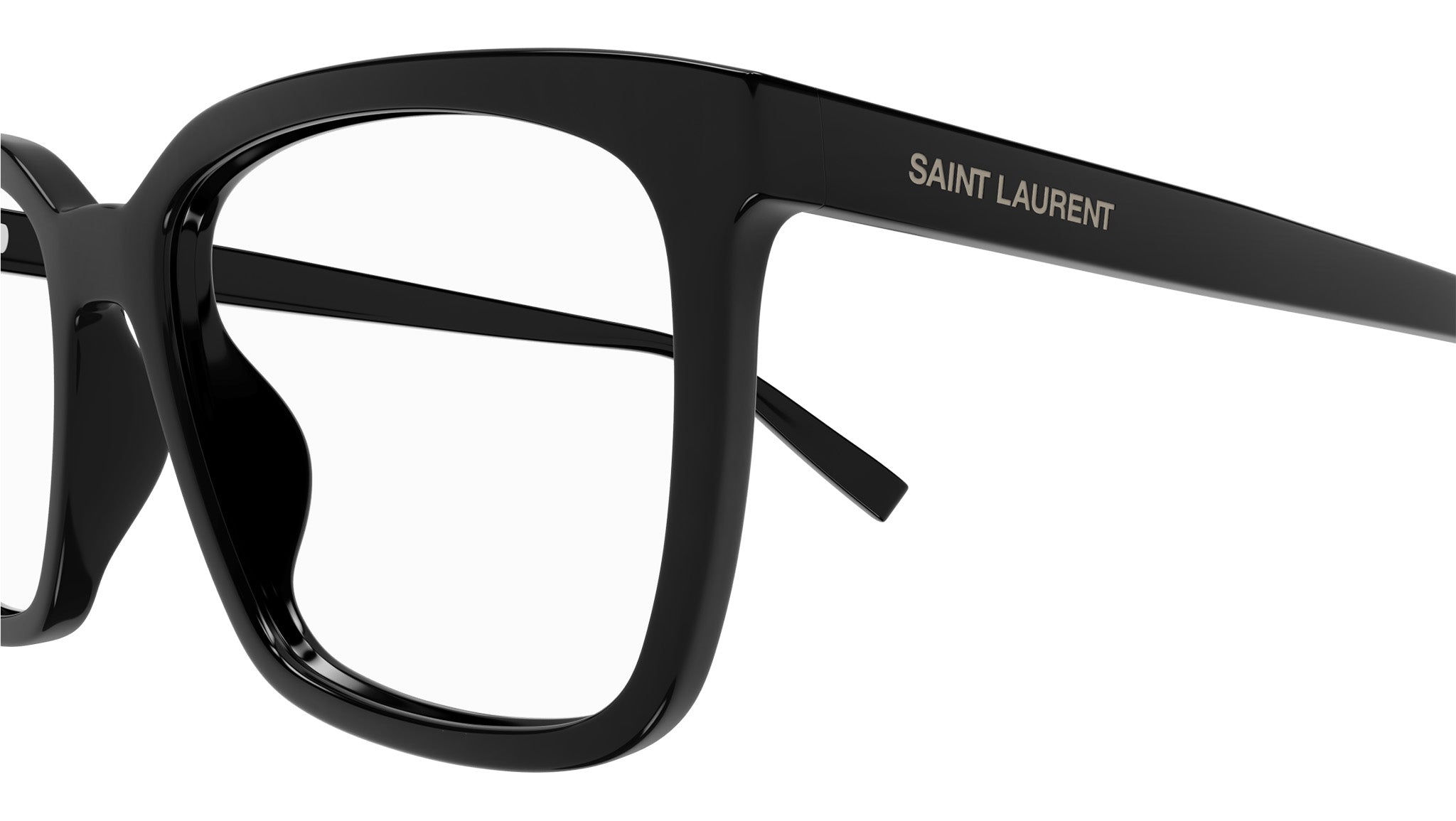 Occhiali da vista SAINT LAURENT SL672 Shiny solid black