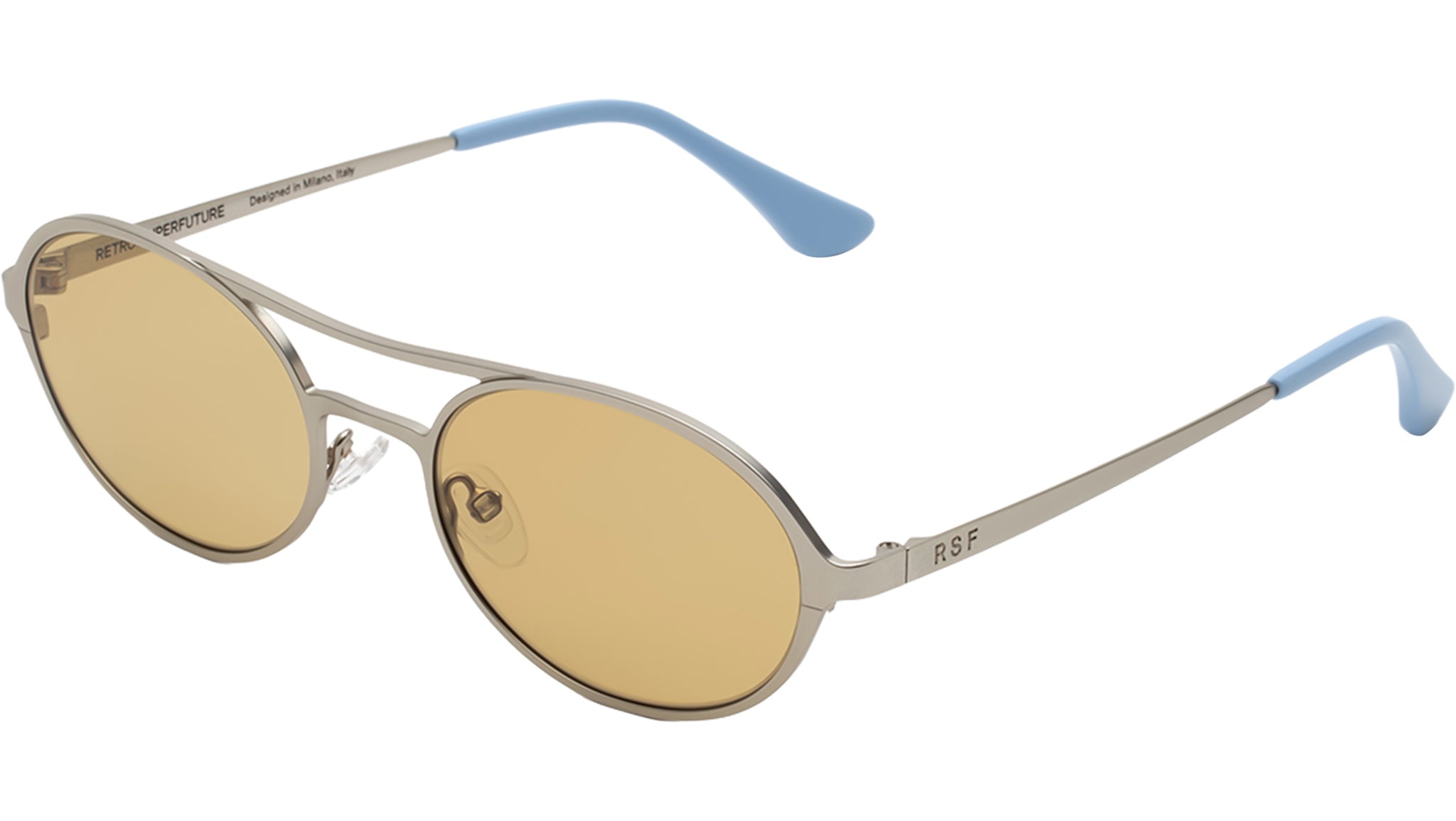 Occhiali da sole RETROSUPERFUTURE Bird Silver