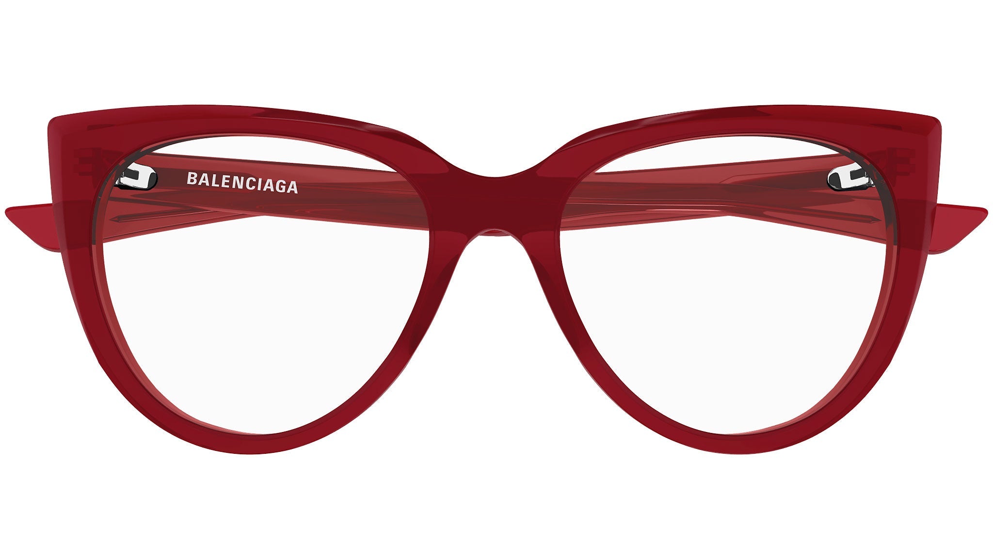 Occhiali da vista BALENCIAGA BB0218O Shiny milky red
