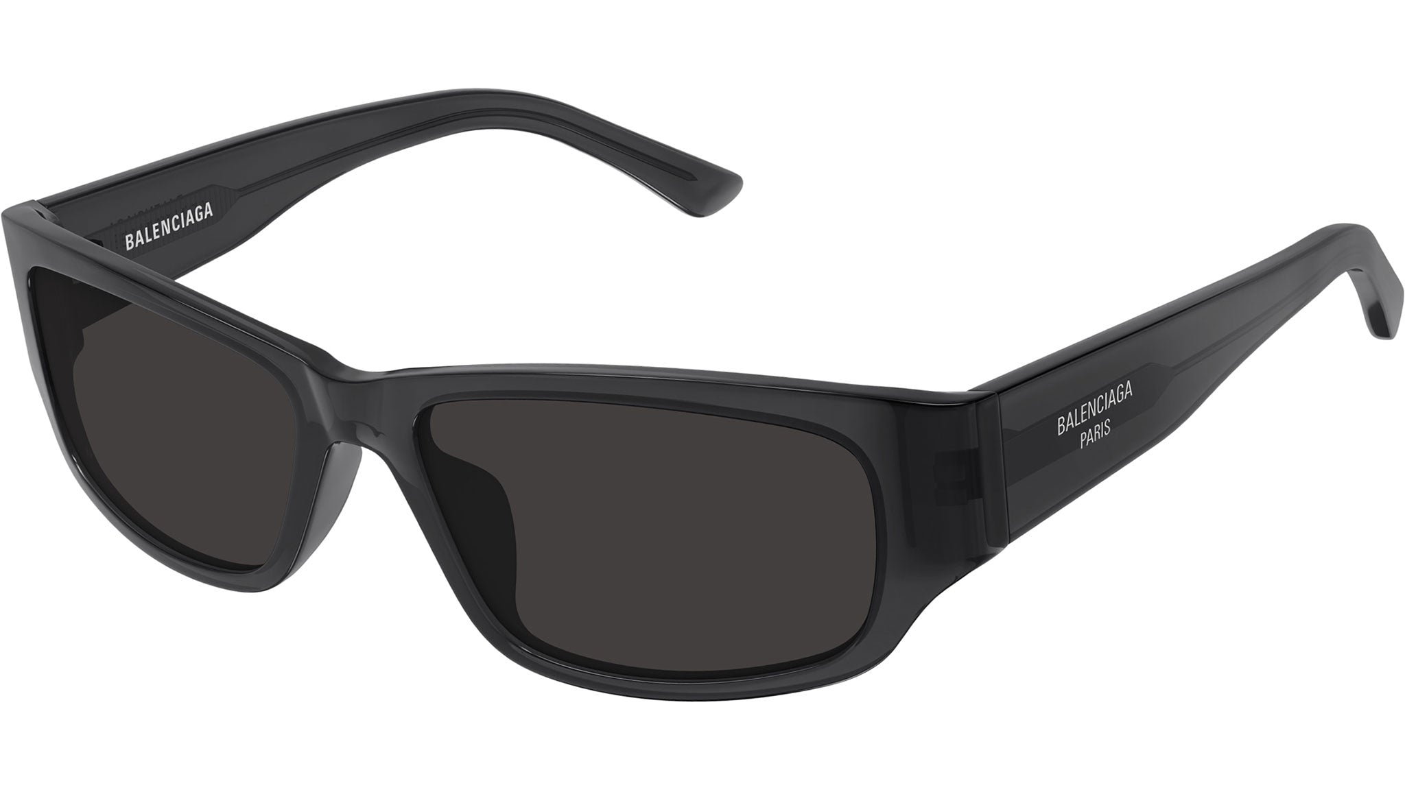 Occhiali da sole BALENCIAGA BB0368SK Shiny transparent dark grey