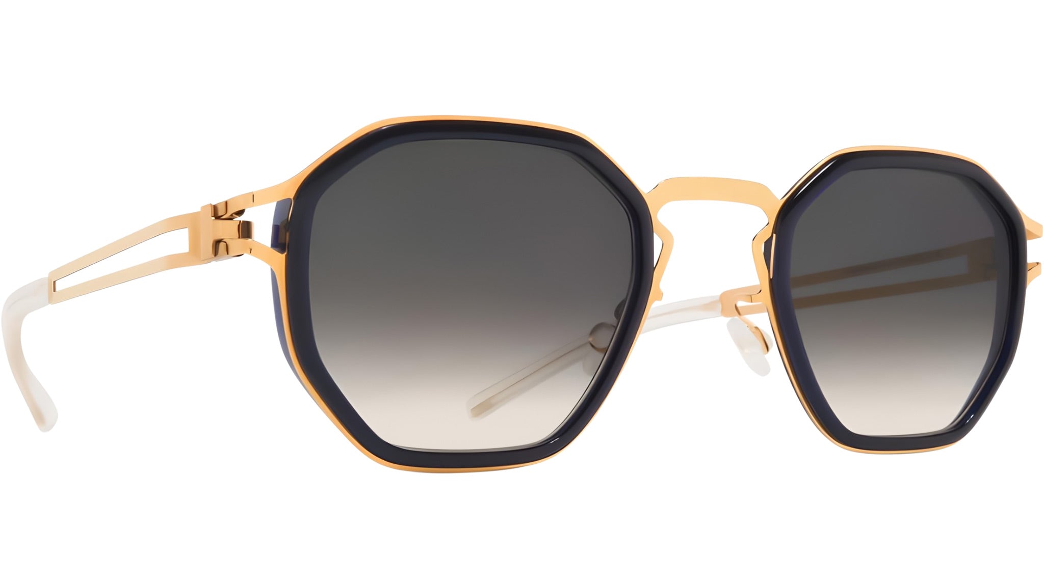 Occhiali da sole MYKITA GIA Glossy gold milky indigo