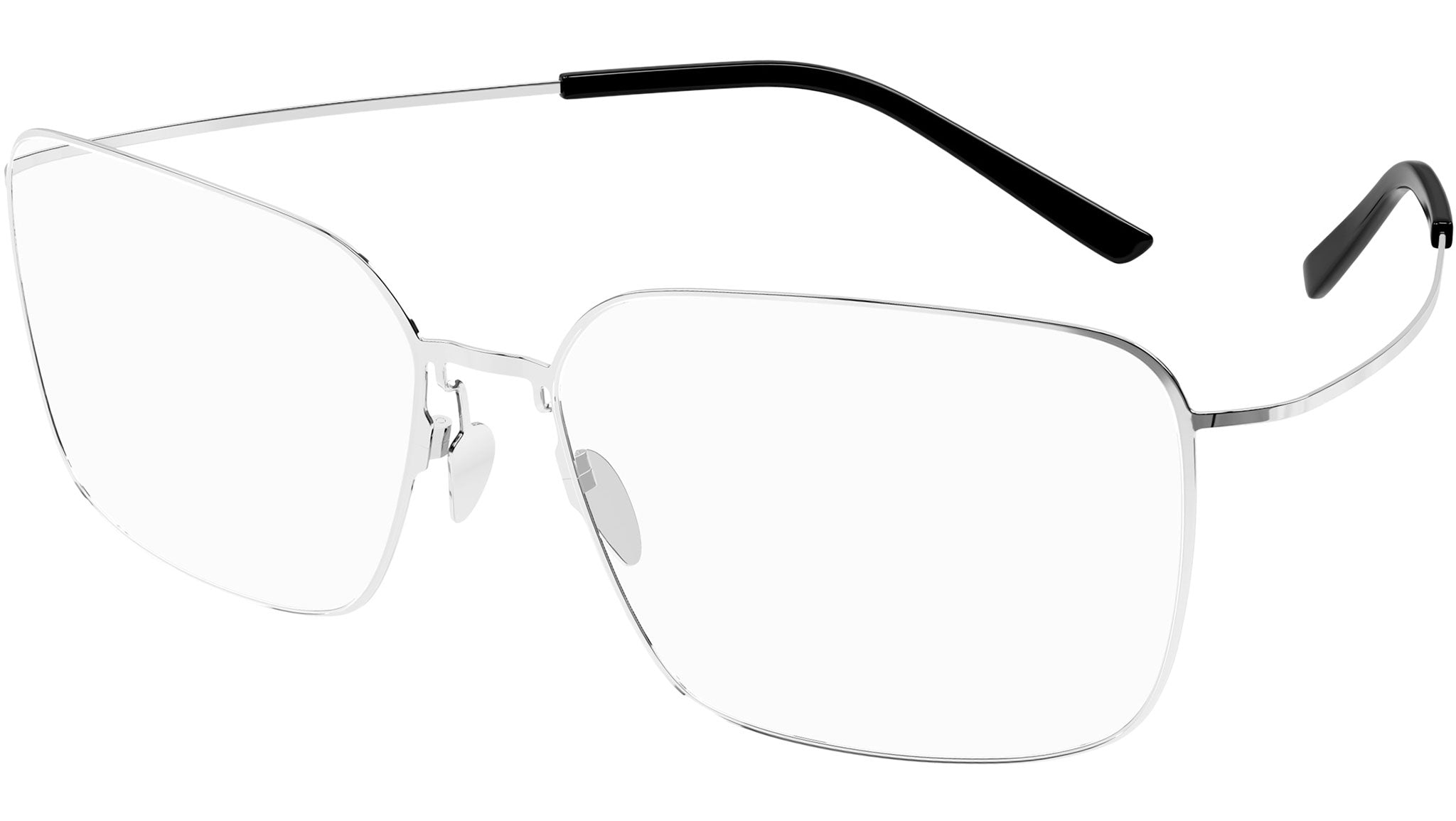 Occhiali da vista BALENCIAGA BB0351O Shiny silver