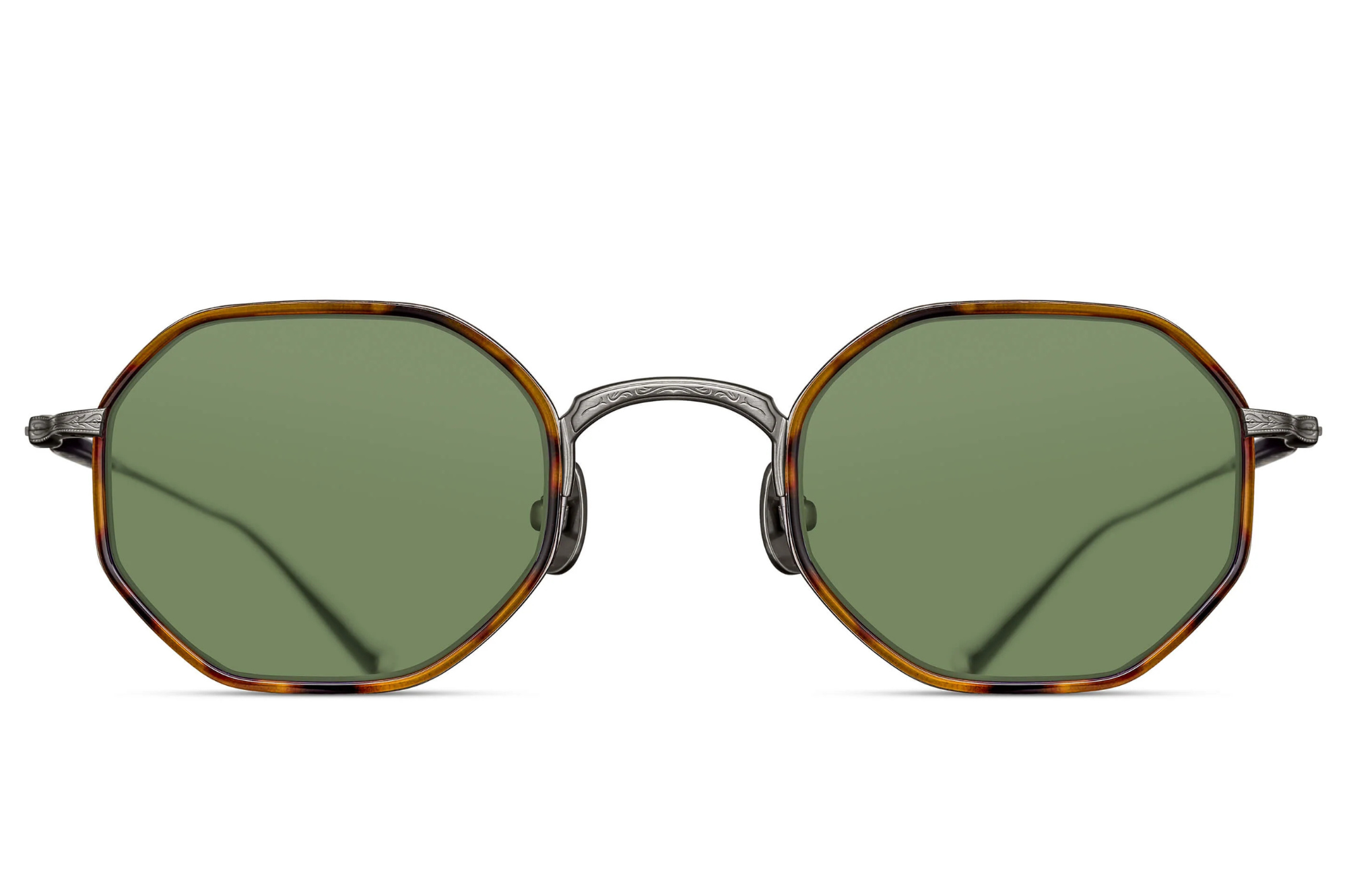 Occhiali da sole MATSUDA M3086-I Antique Silver - Tortoise