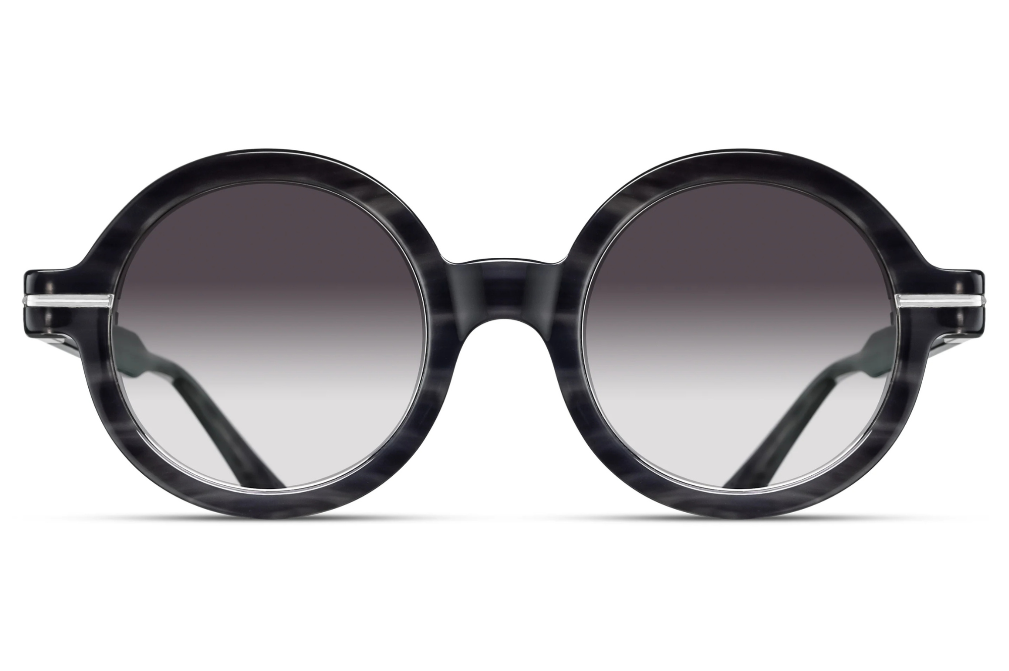 Occhiali da sole MATSUDA M2059 Black Stripe - Brushed Silver