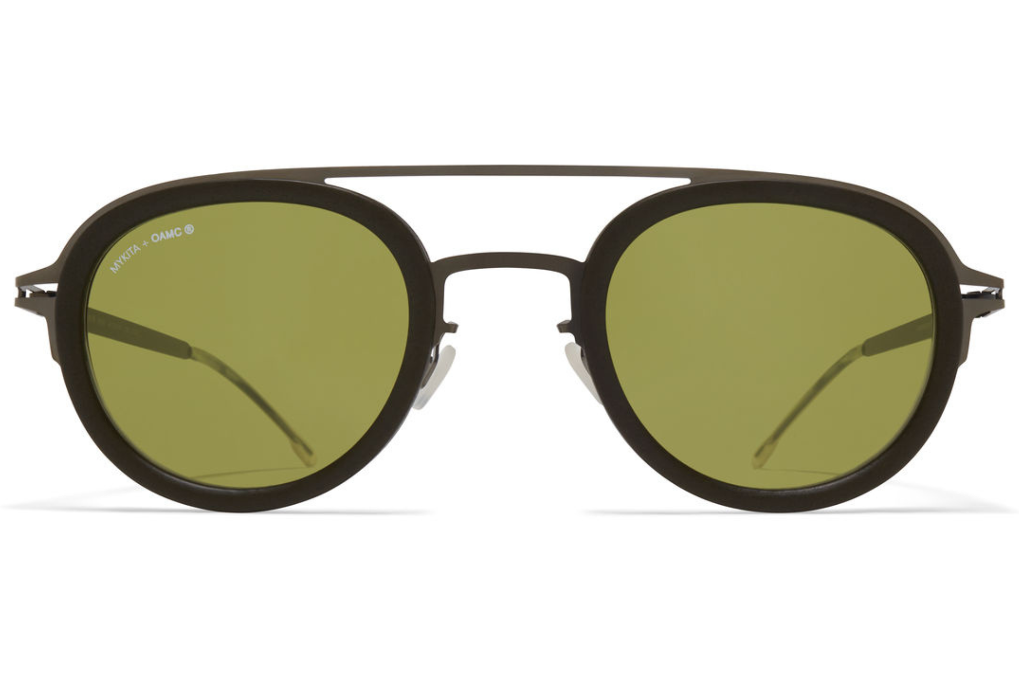 Occhiali da sole MYKITA STUDIO GRUNT MH78-SafariGreen ShinyGraphite