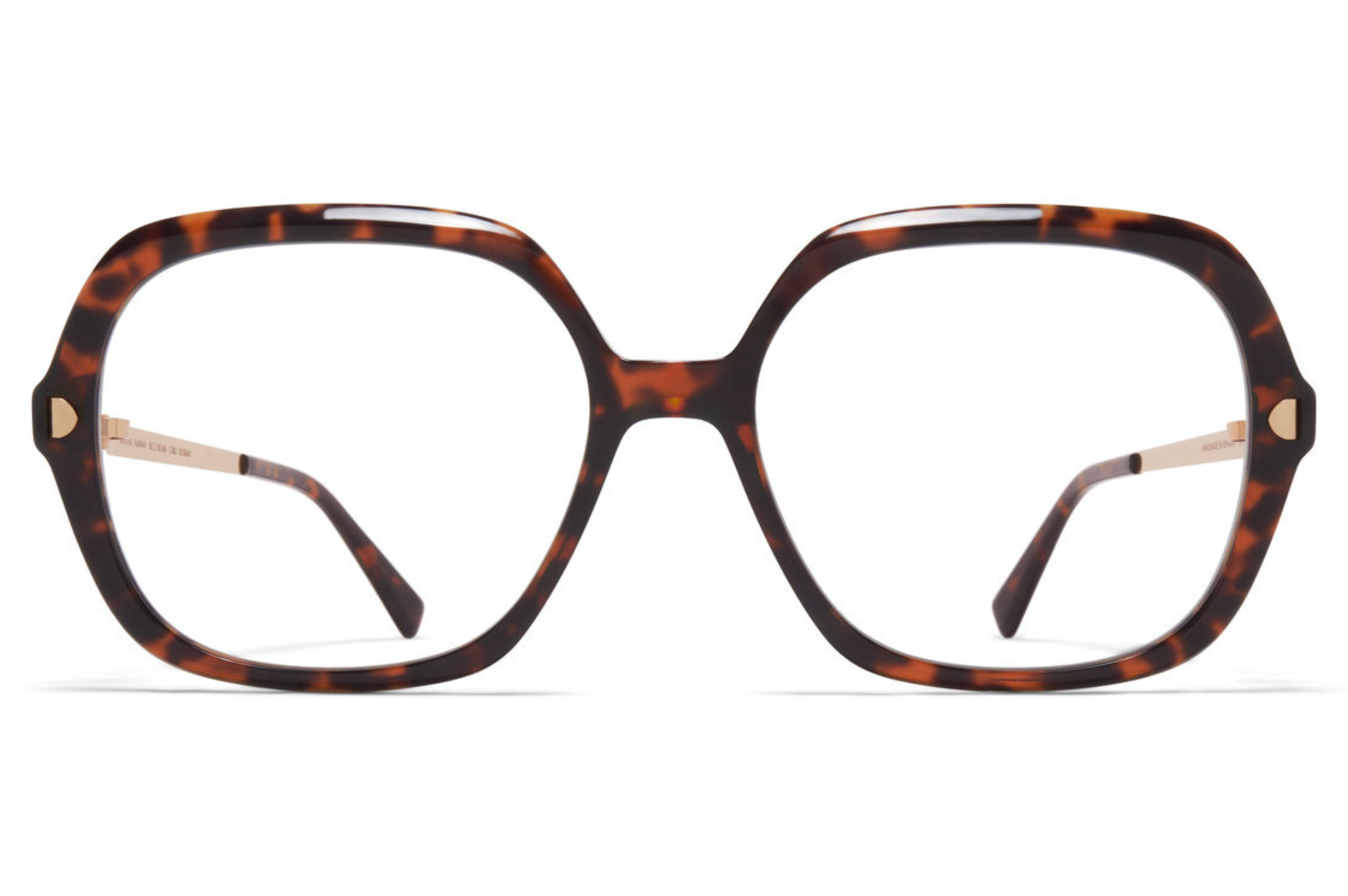 Occhiali da vista MYKITA NANNA C220-Amber Havana Champag Gold