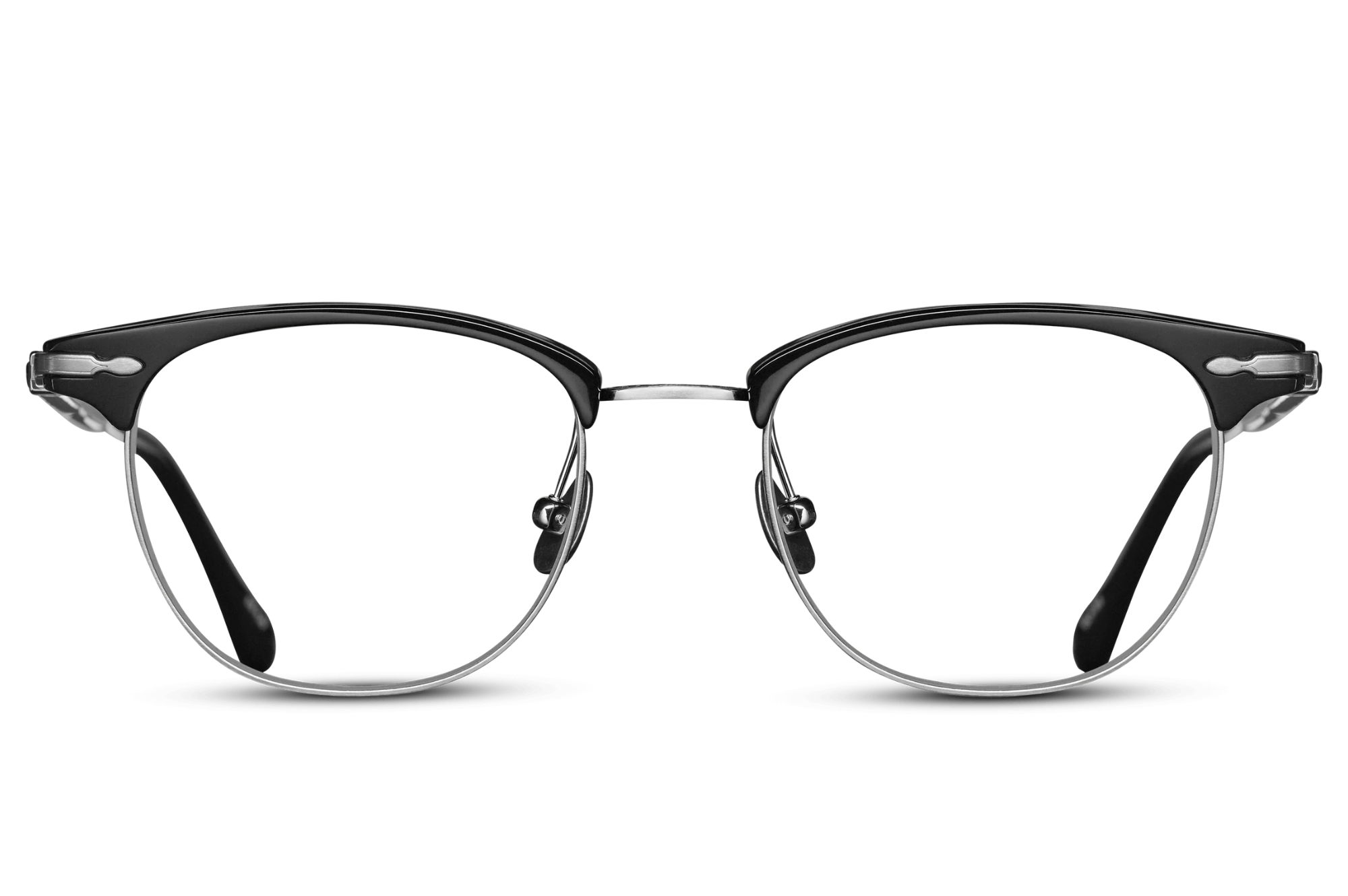Occhiali da vista MATSUDA M2048 48mm Black - Brushed Silver