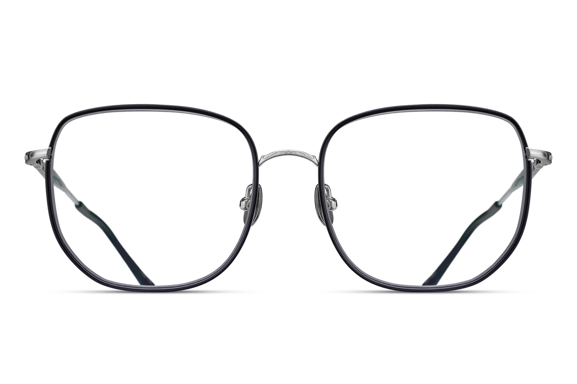 Occhiali da vista MATSUDA M3158 Brushed Silver Matte Black