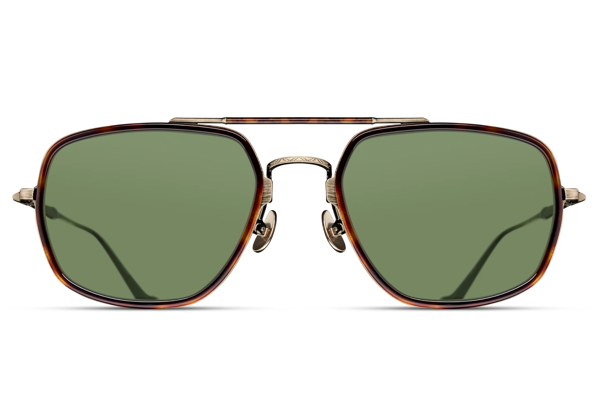 Occhiali da sole MATSUDA M3123 Antique Gold - Dark Tortoise