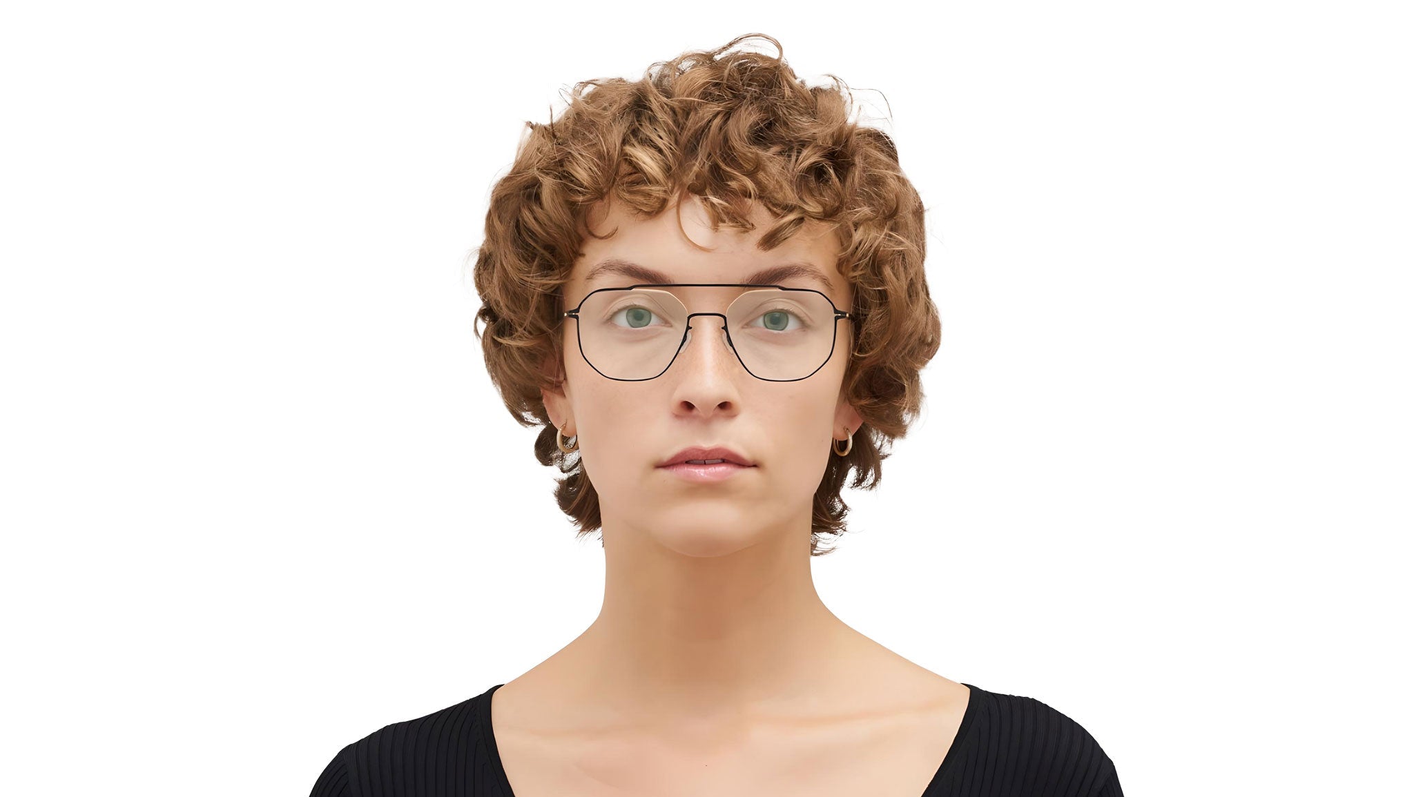 Occhiali da vista MYKITA ARVO Gold jet black