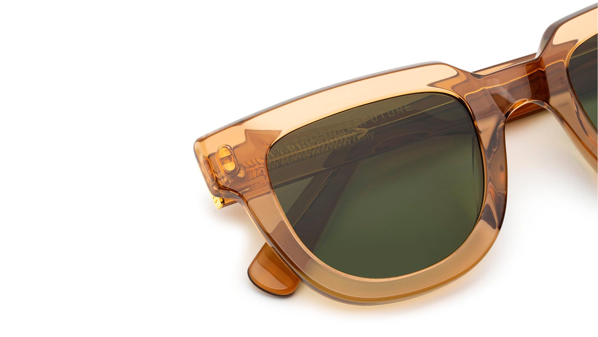 Occhiali RETROSUPERFUTURE Serio Ochre crystal
