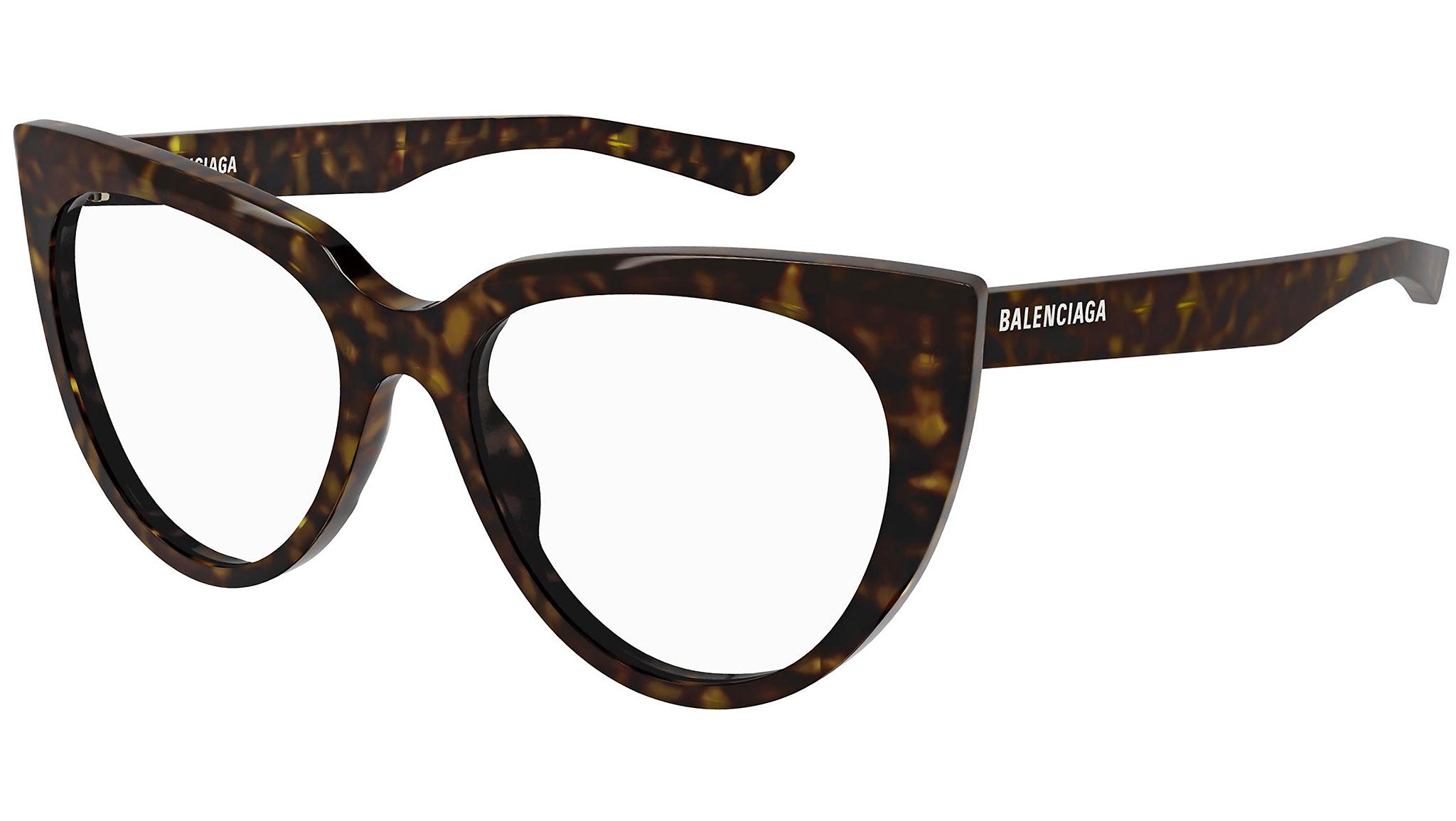 Occhiali da vista BALENCIAGA BB0218O Shiny dark havana