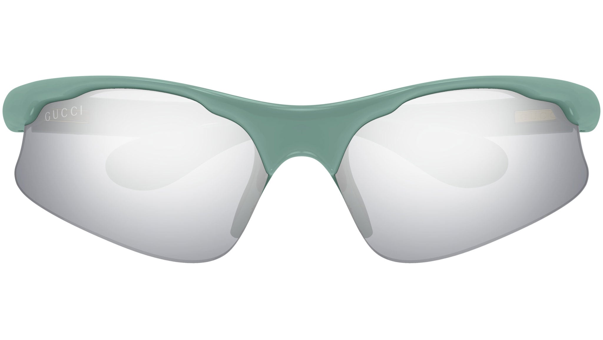 Occhiali da sole GUCCI GG1774S Shiny solid mineral green