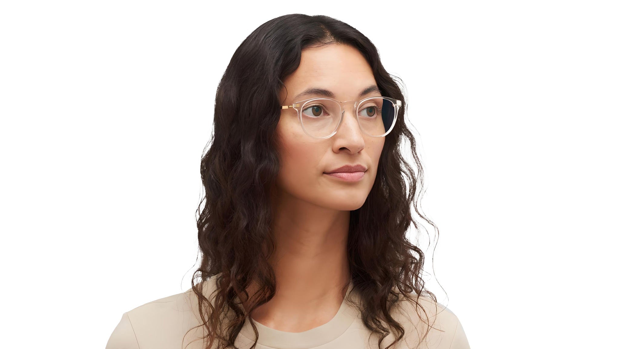 Occhiali da vista MYKITA NUKKA Champagne glossy gold