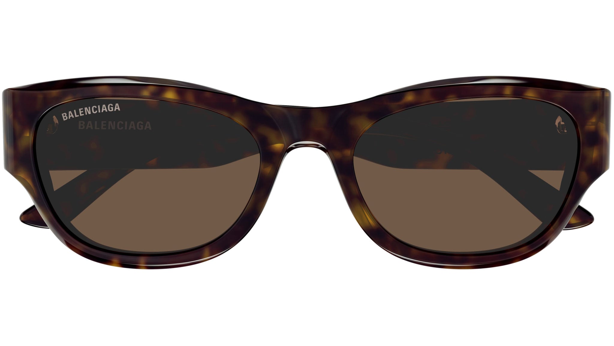 Occhiali da sole BALENCIAGA BB0389SK Shiny dark havana