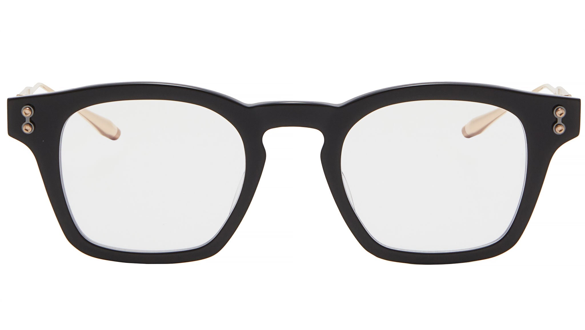 Occhiali AKONI Wise Black brushed white gold